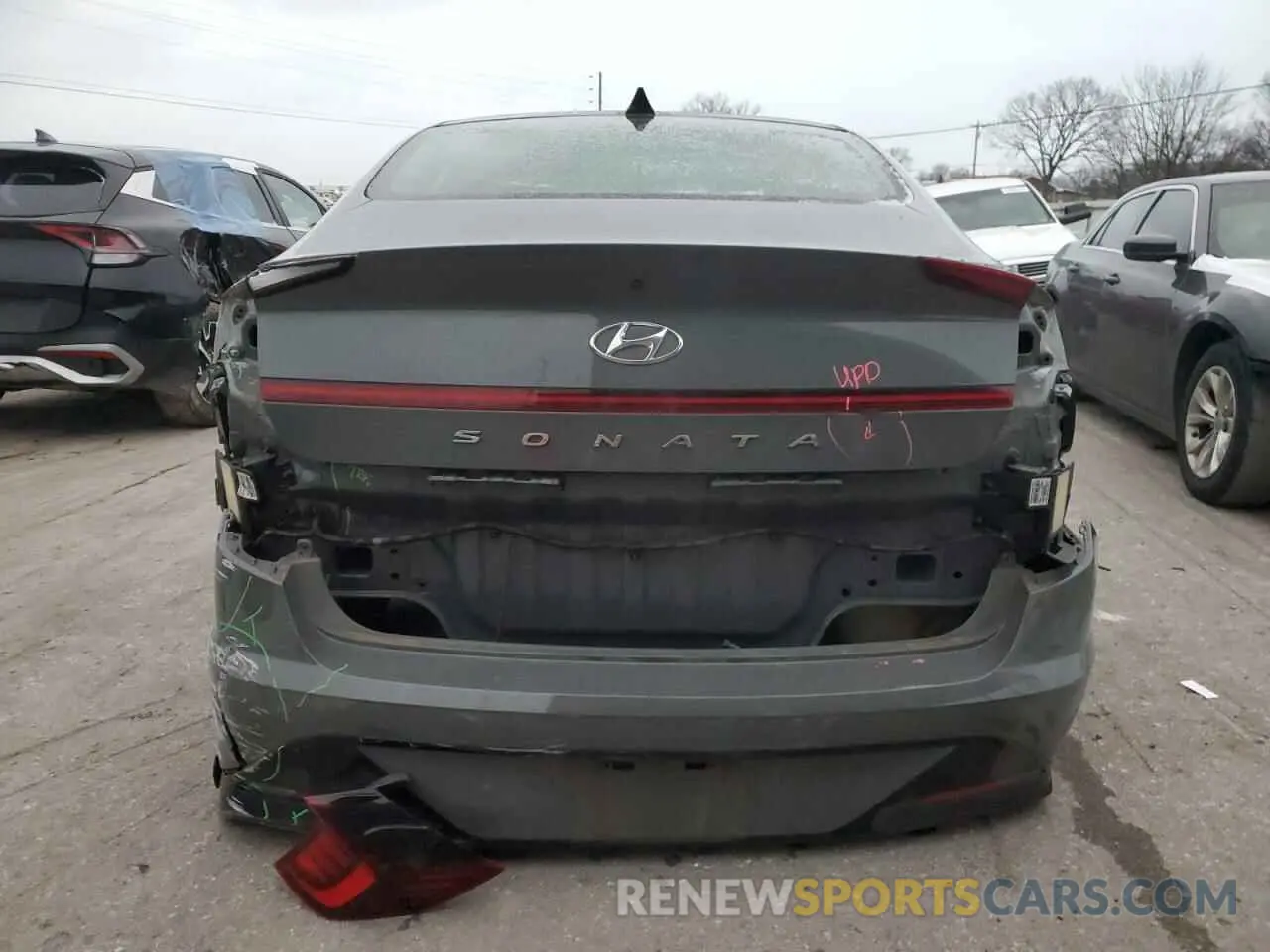 6 Фотография поврежденного автомобиля 5NPEL4JA7LH014979 HYUNDAI SONATA 2020