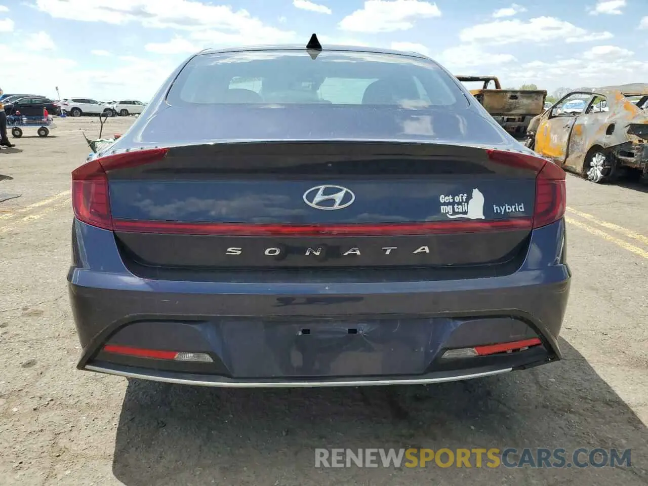 6 Photograph of a damaged car KMHL54JJ3LA010562 HYUNDAI SONATA 2020