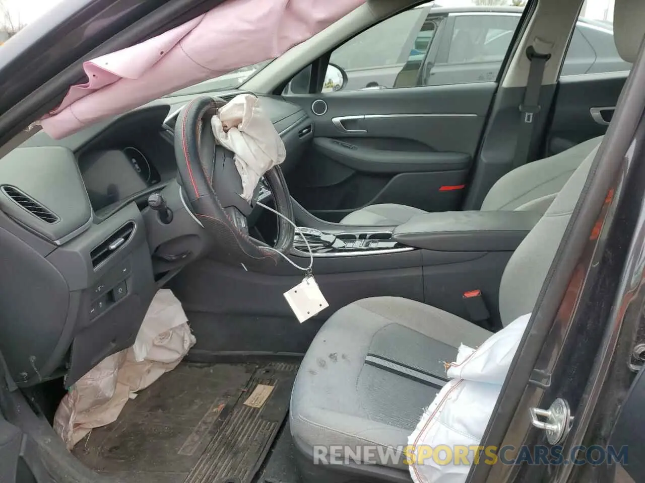 7 Photograph of a damaged car 5NPEF4JA0MH079844 HYUNDAI SONATA 2021