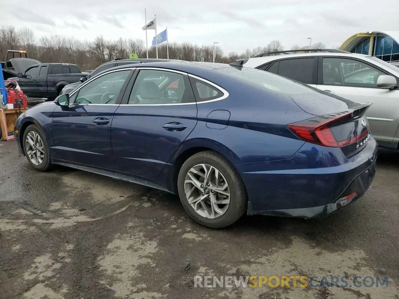 2 Фотография поврежденного автомобиля 5NPEF4JA0MH110185 HYUNDAI SONATA 2021