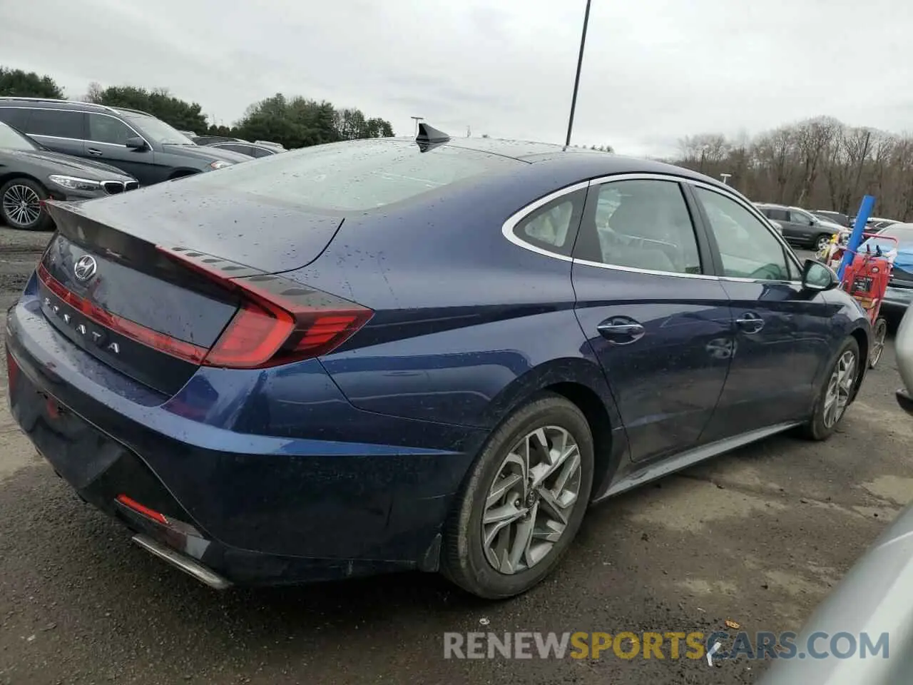 3 Фотография поврежденного автомобиля 5NPEF4JA0MH110185 HYUNDAI SONATA 2021