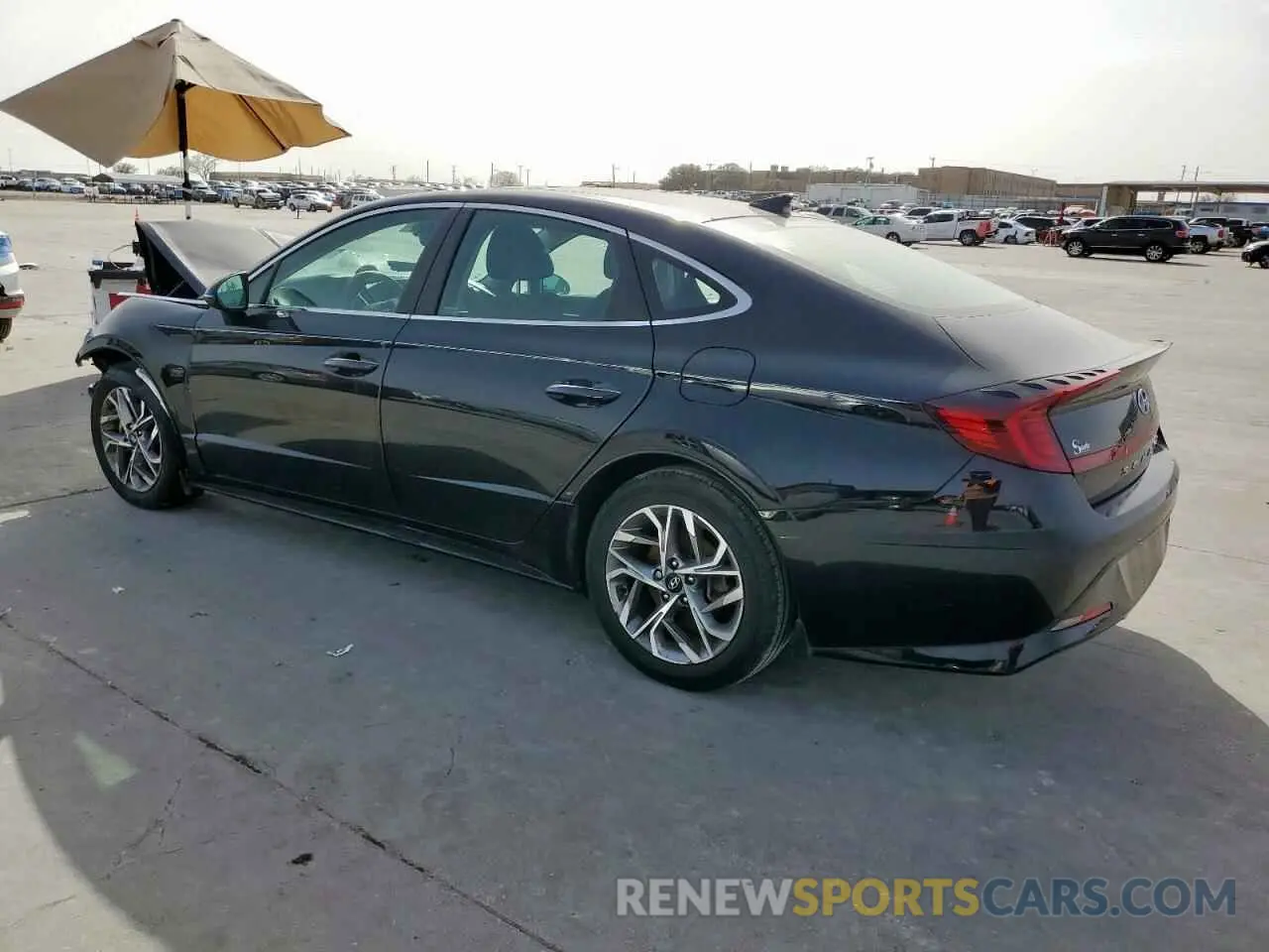 2 Photograph of a damaged car 5NPEF4JA1MH099665 HYUNDAI SONATA 2021