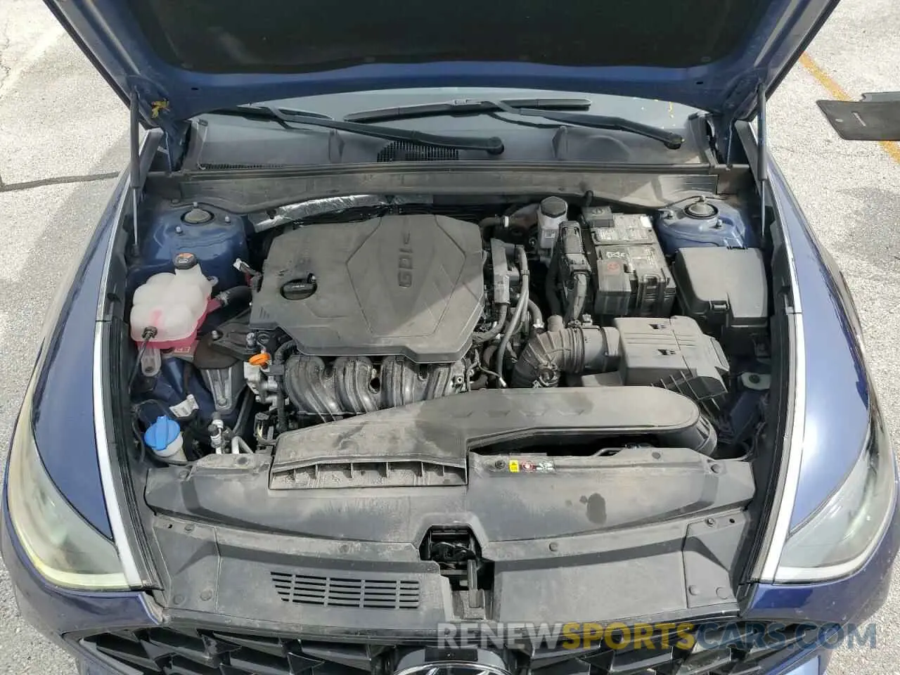 11 Photograph of a damaged car 5NPEF4JA4MH118919 HYUNDAI SONATA 2021