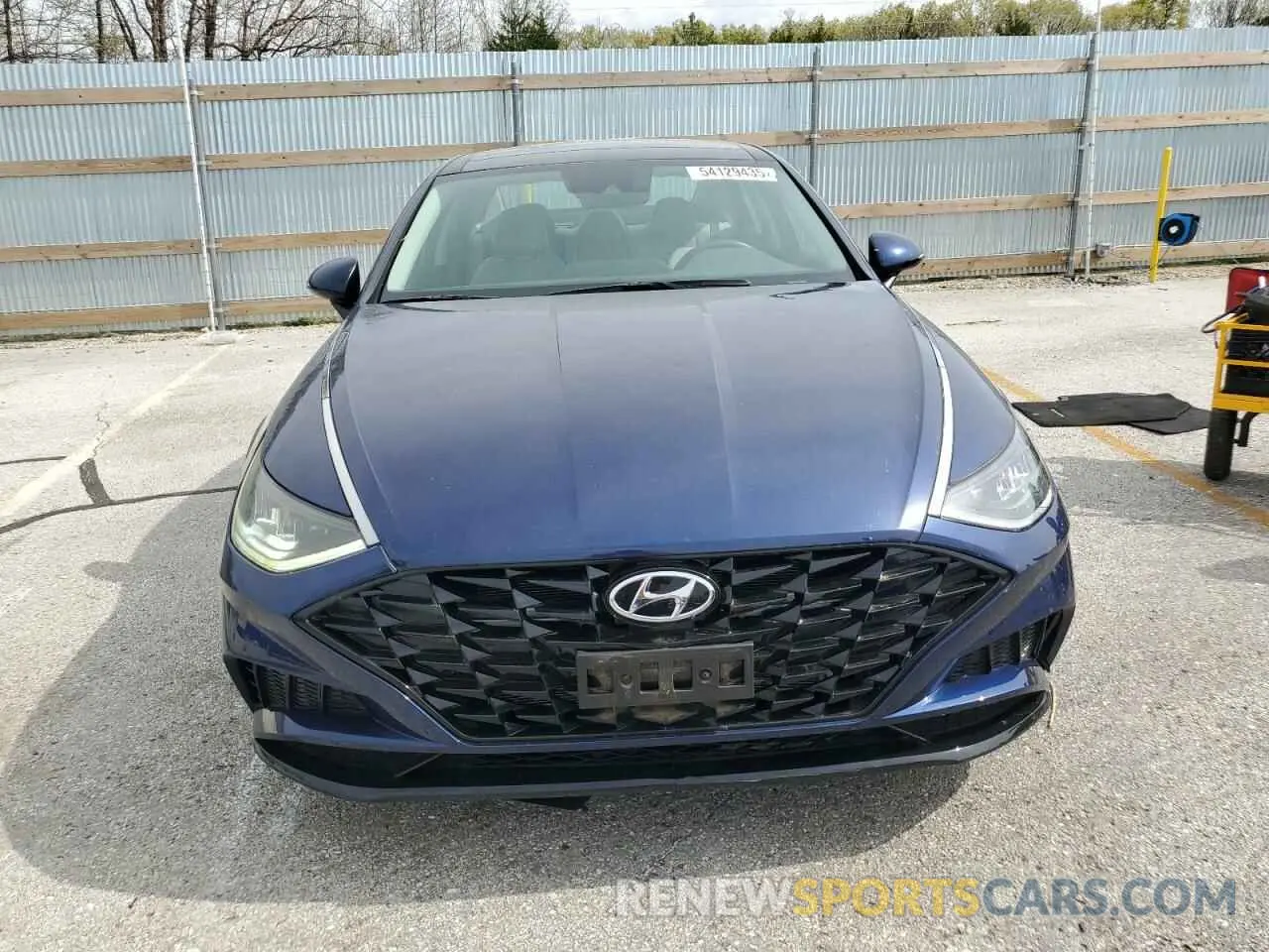 5 Photograph of a damaged car 5NPEF4JA4MH118919 HYUNDAI SONATA 2021