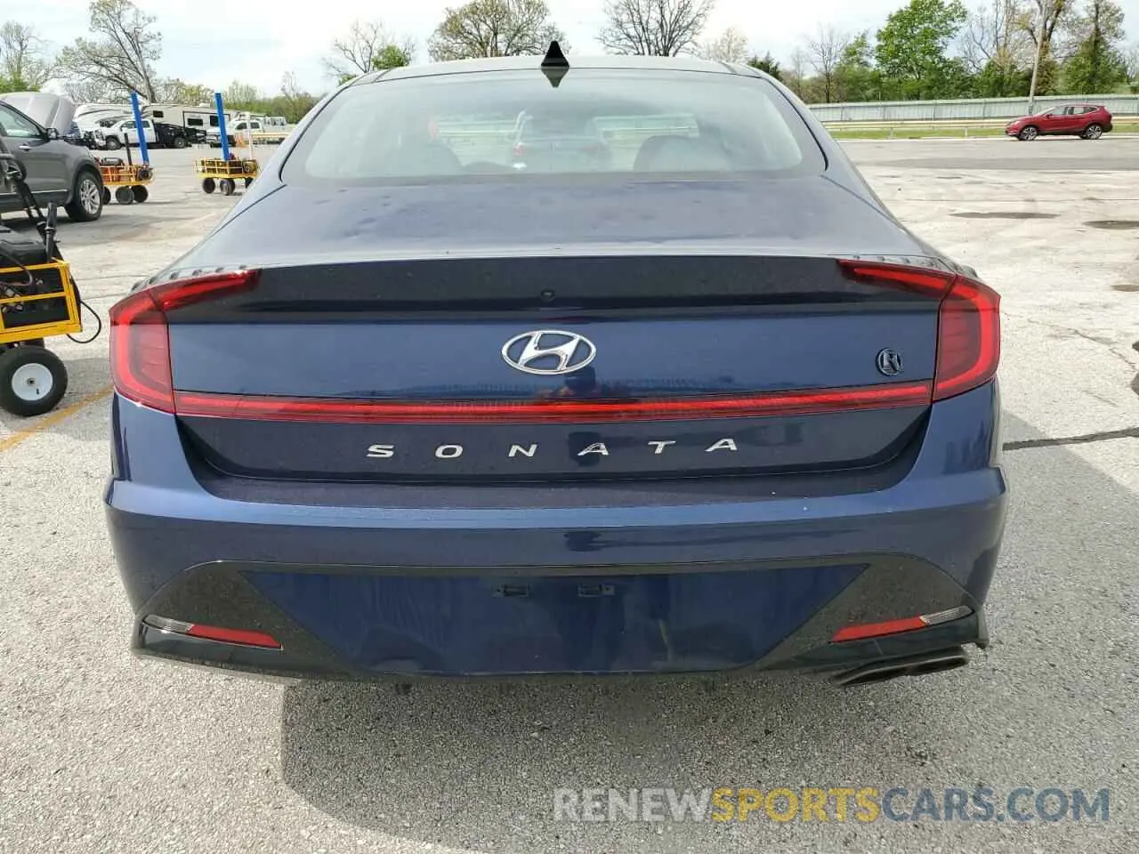 6 Photograph of a damaged car 5NPEF4JA4MH118919 HYUNDAI SONATA 2021