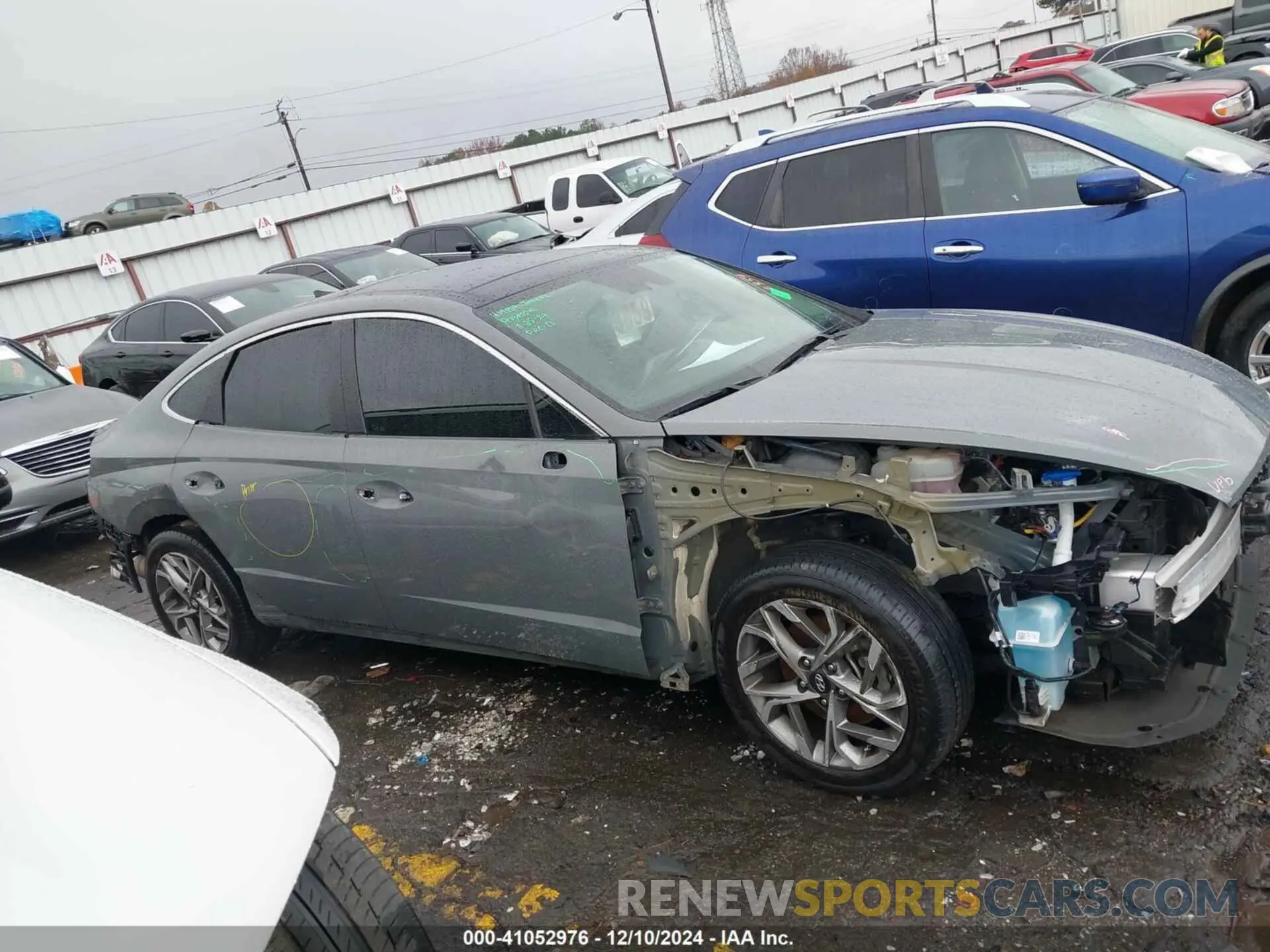 13 Фотография поврежденного автомобиля 5NPEF4JA4MH120959 HYUNDAI SONATA 2021