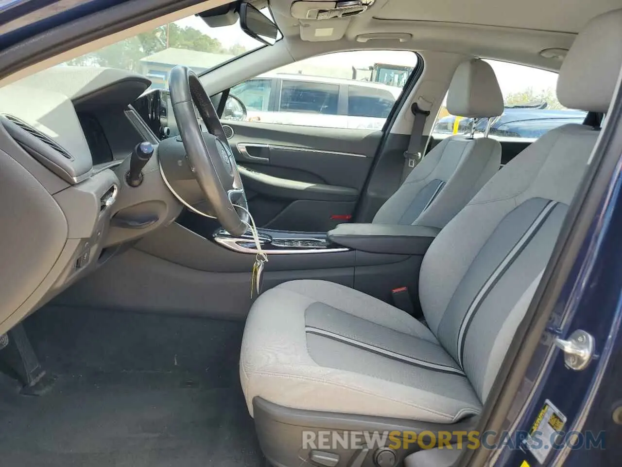 7 Photograph of a damaged car 5NPEF4JA5MH083968 HYUNDAI SONATA 2021