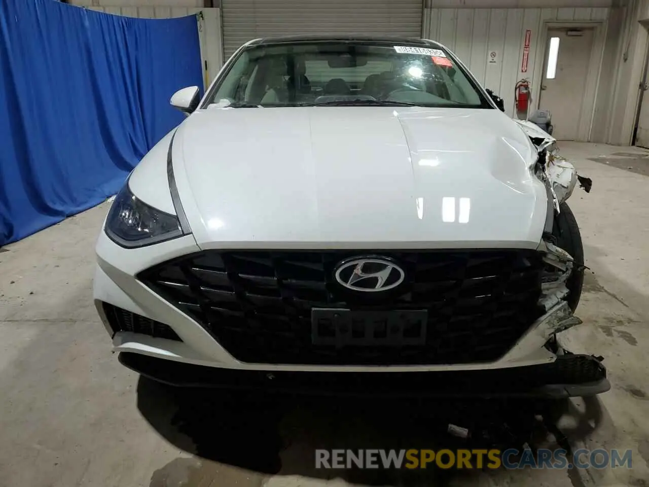 5 Photograph of a damaged car 5NPEF4JA5MH086417 HYUNDAI SONATA 2021