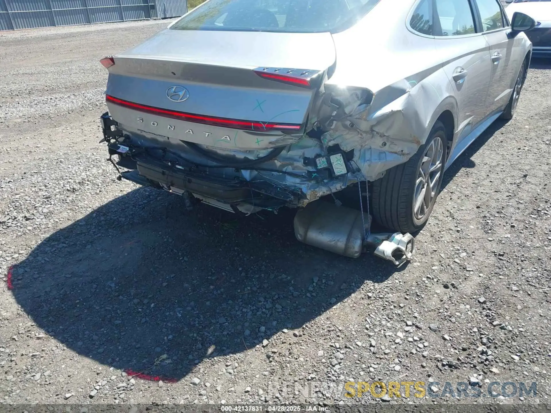 6 Фотография поврежденного автомобиля 5NPEF4JA7MH097046 HYUNDAI SONATA 2021