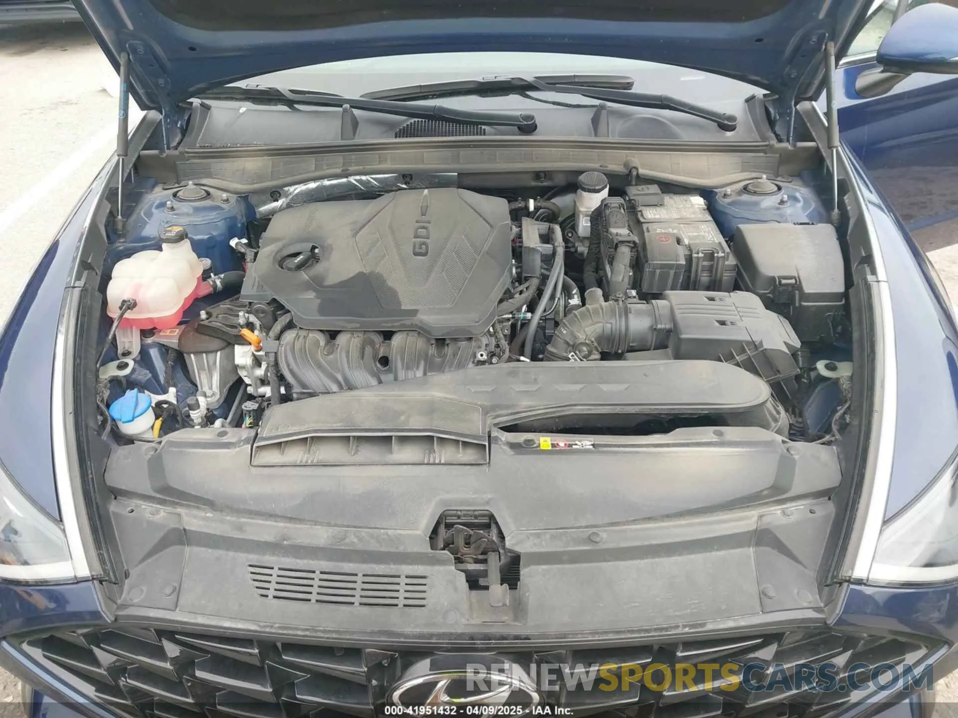 10 Фотография поврежденного автомобиля 5NPEF4JA8MH091613 HYUNDAI SONATA 2021