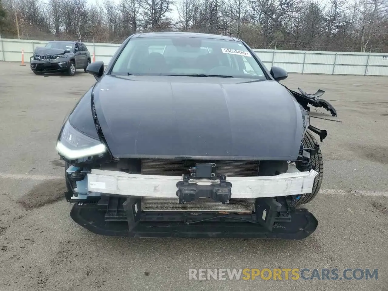 5 Photograph of a damaged car 5NPEF4JA8MH117126 HYUNDAI SONATA 2021
