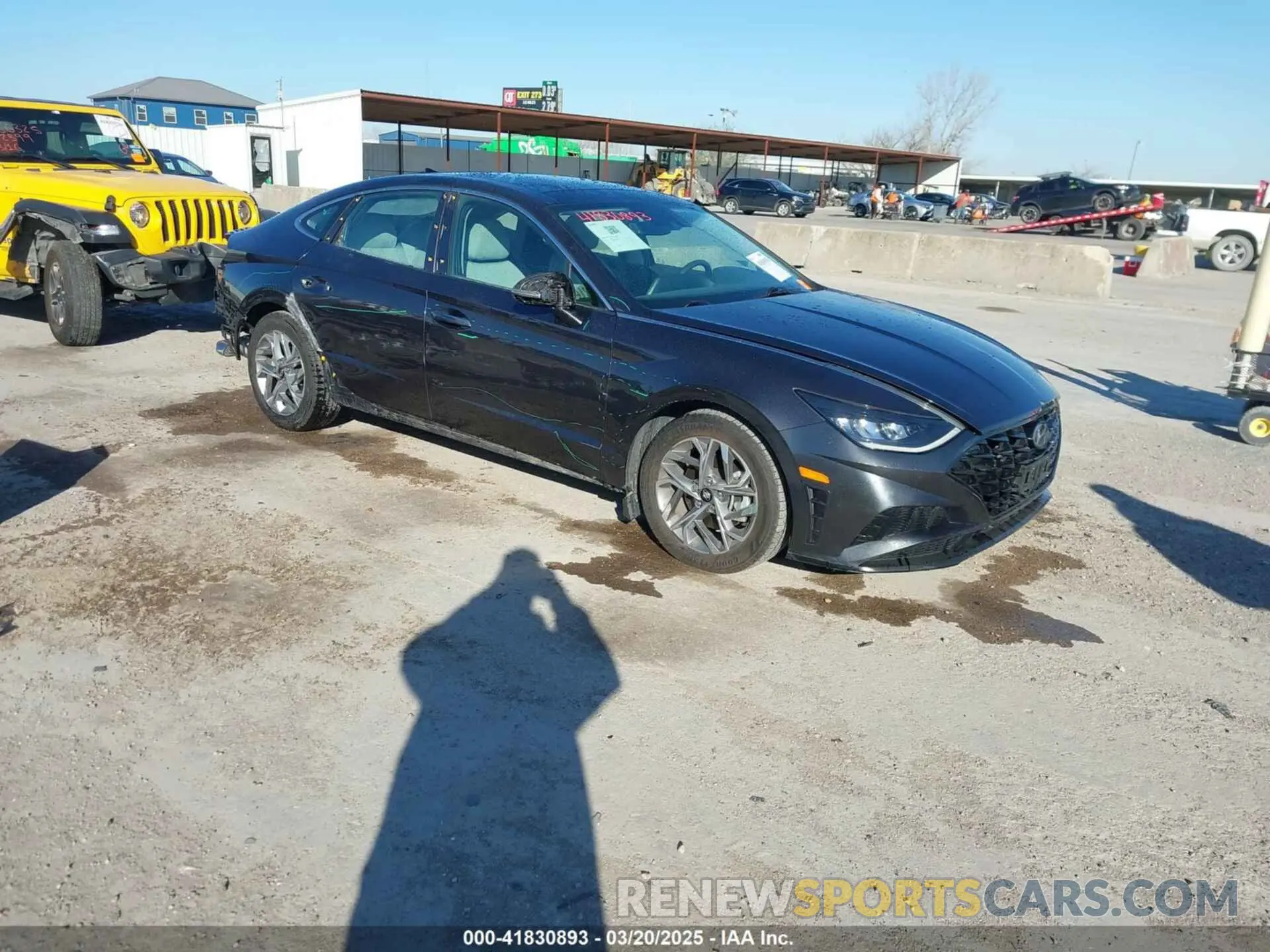 1 Фотография поврежденного автомобиля 5NPEF4JA9MH096982 HYUNDAI SONATA 2021