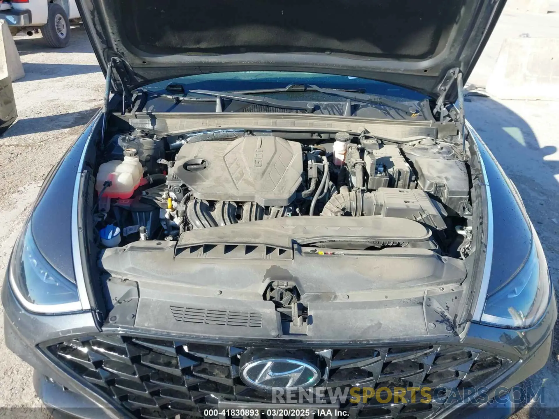10 Фотография поврежденного автомобиля 5NPEF4JA9MH096982 HYUNDAI SONATA 2021
