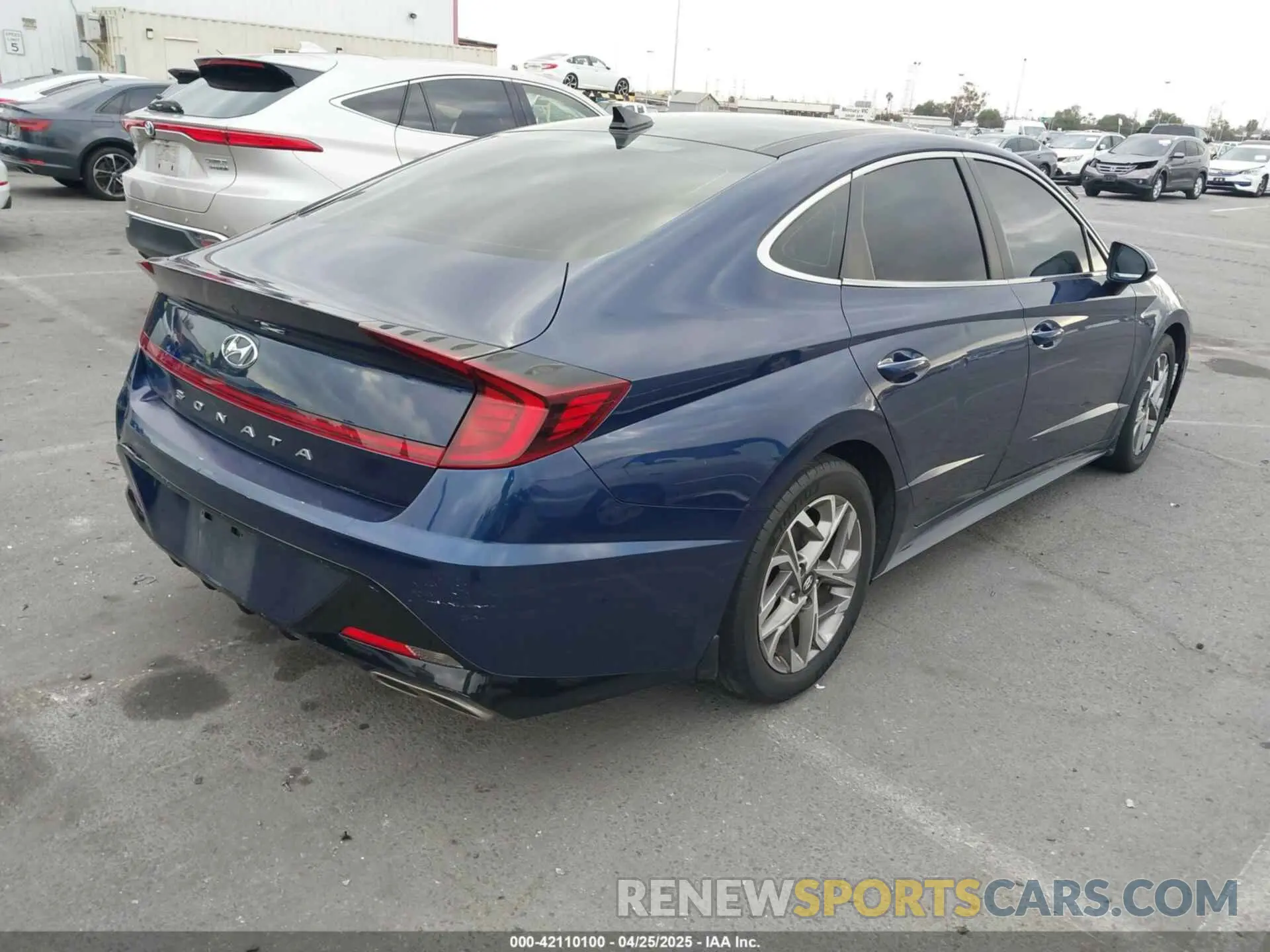 4 Фотография поврежденного автомобиля 5NPEF4JA9MH120357 HYUNDAI SONATA 2021