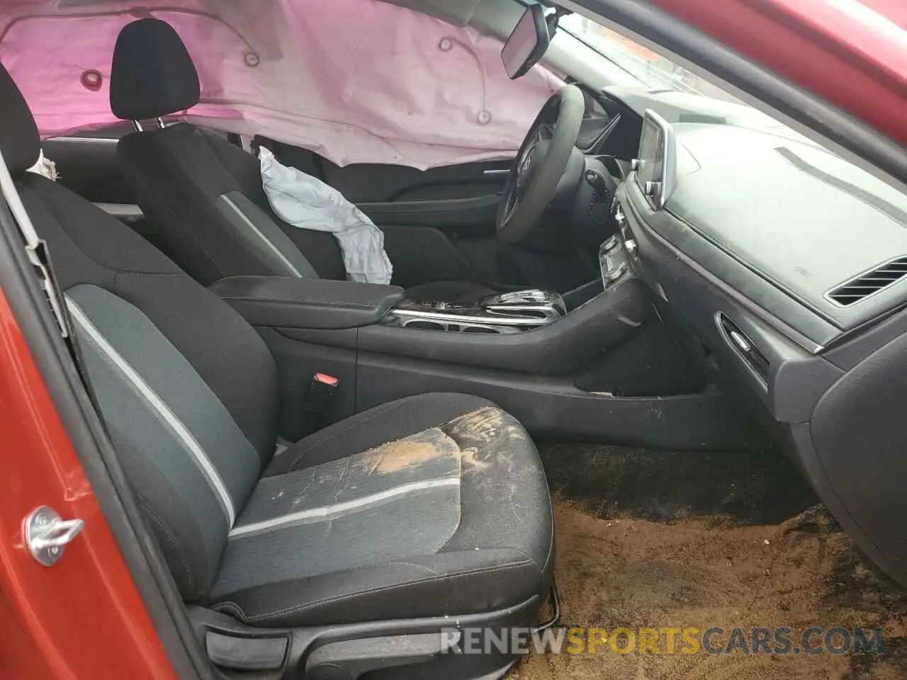 7 Photograph of a damaged car 5NPEF4JAXMH102370 HYUNDAI SONATA 2021
