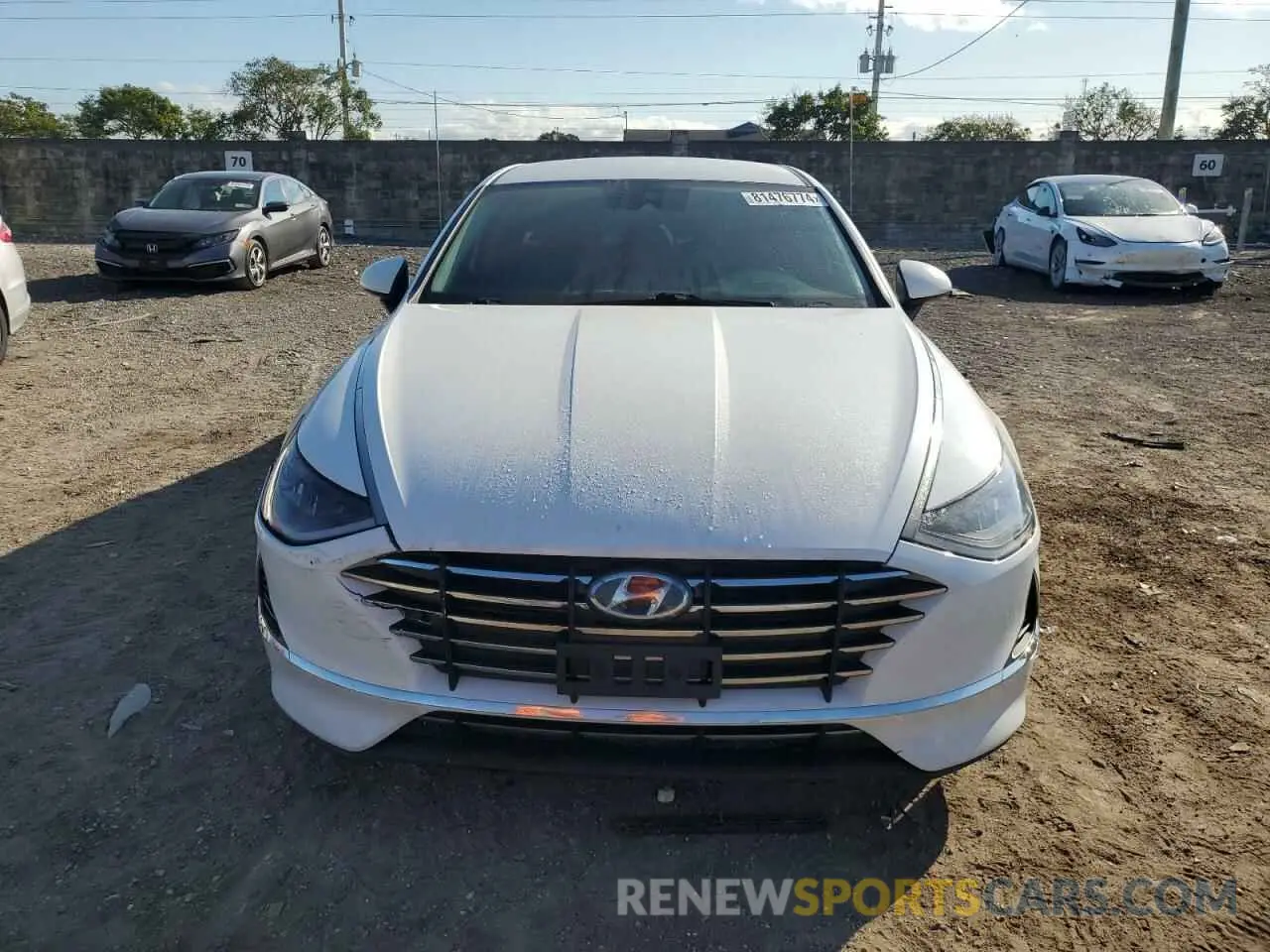 5 Photograph of a damaged car 5NPEG4JA0MH077332 HYUNDAI SONATA 2021