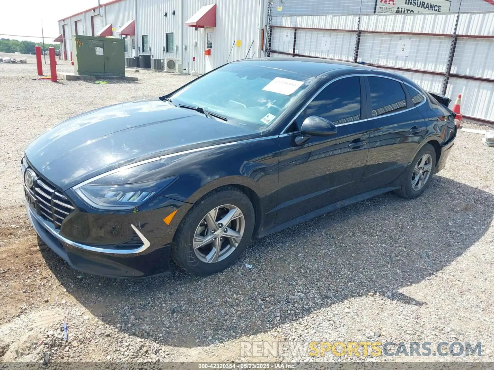 2 Photograph of a damaged car 5NPEG4JA1MH079669 HYUNDAI SONATA 2021