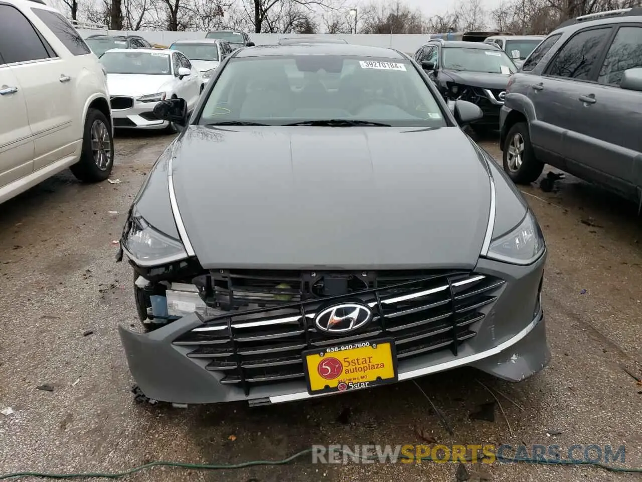 5 Фотография поврежденного автомобиля 5NPEG4JA2MH074156 HYUNDAI SONATA 2021