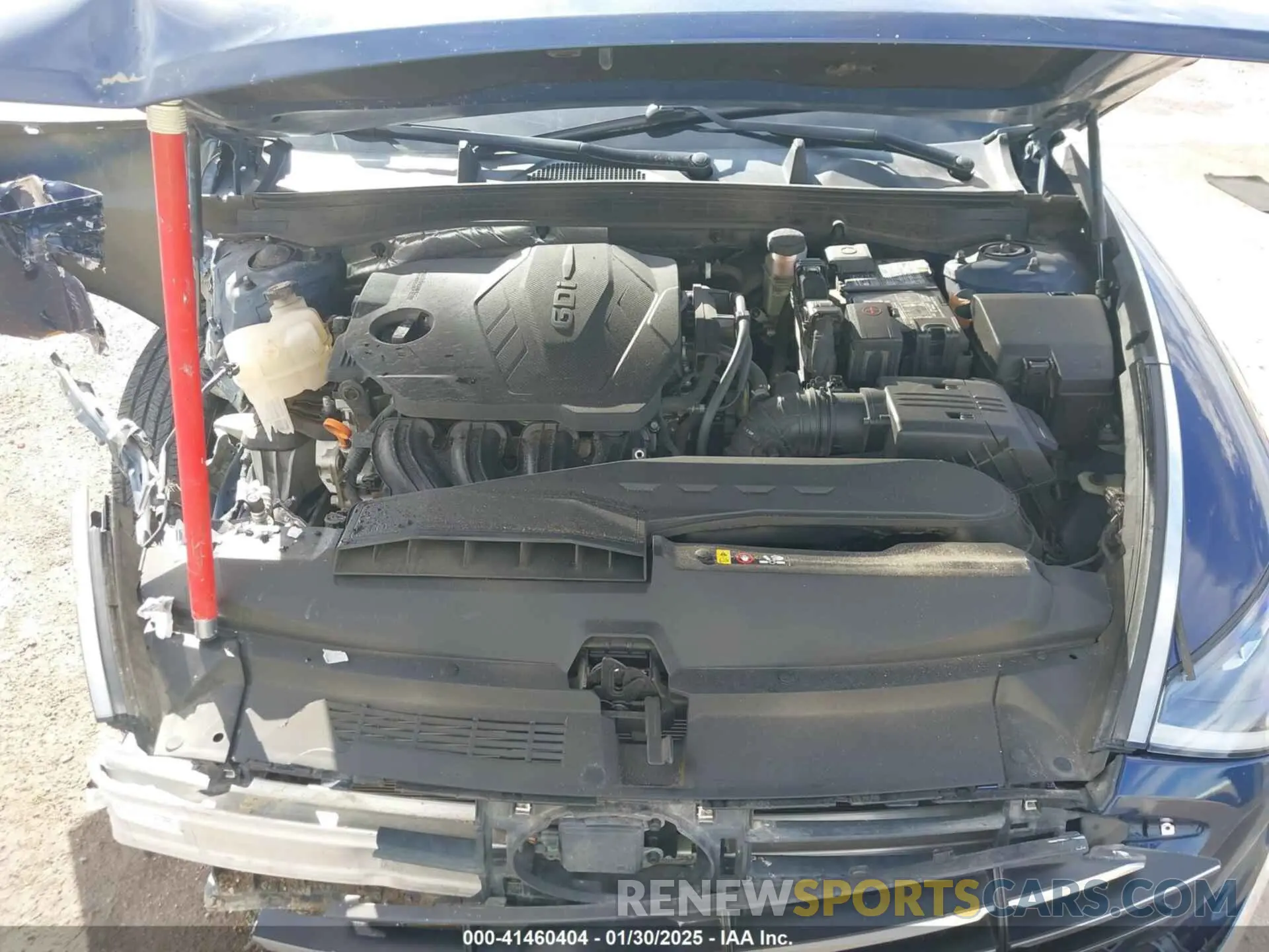 10 Photograph of a damaged car 5NPEG4JA2MH104899 HYUNDAI SONATA 2021
