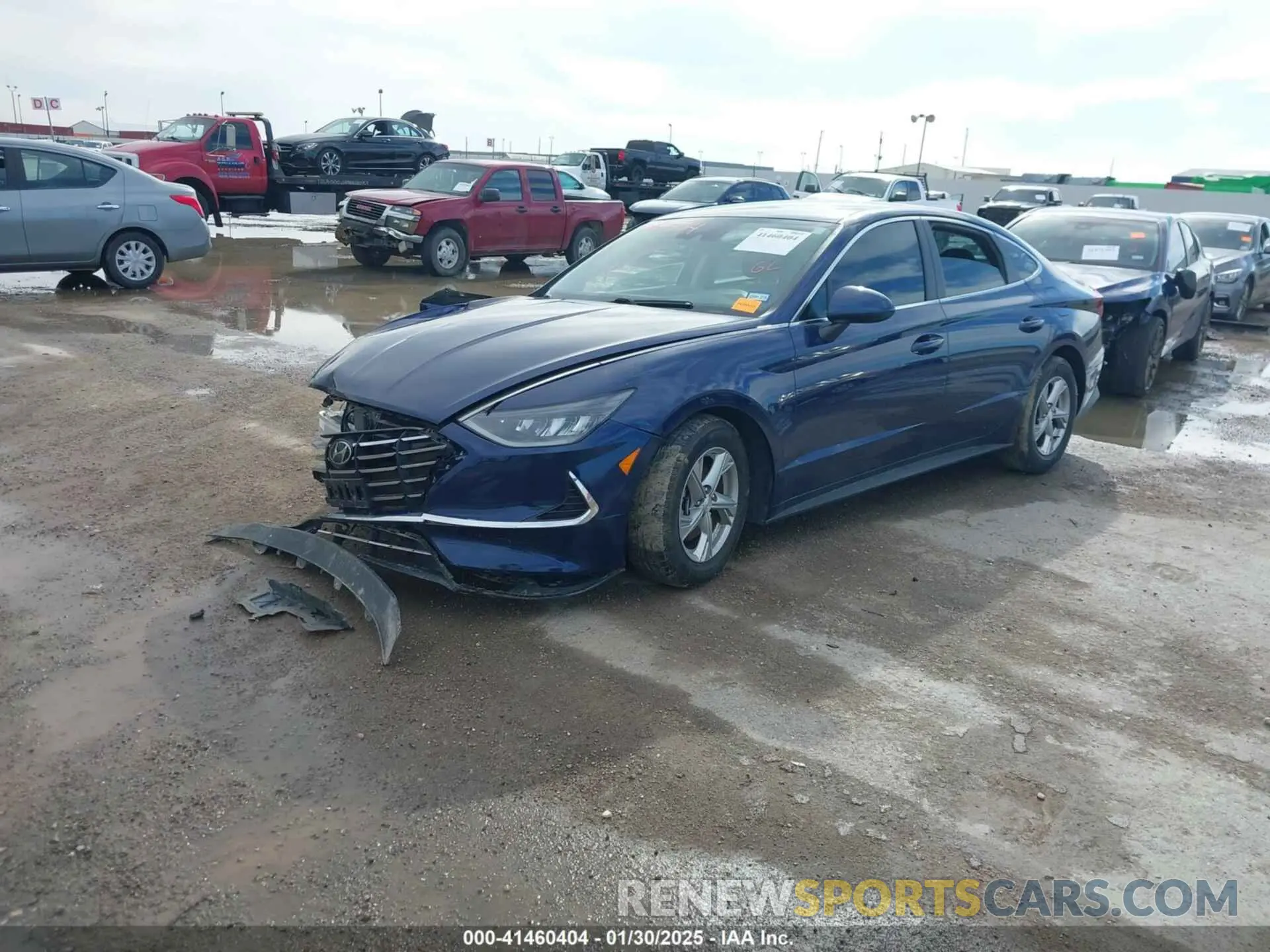2 Photograph of a damaged car 5NPEG4JA2MH104899 HYUNDAI SONATA 2021