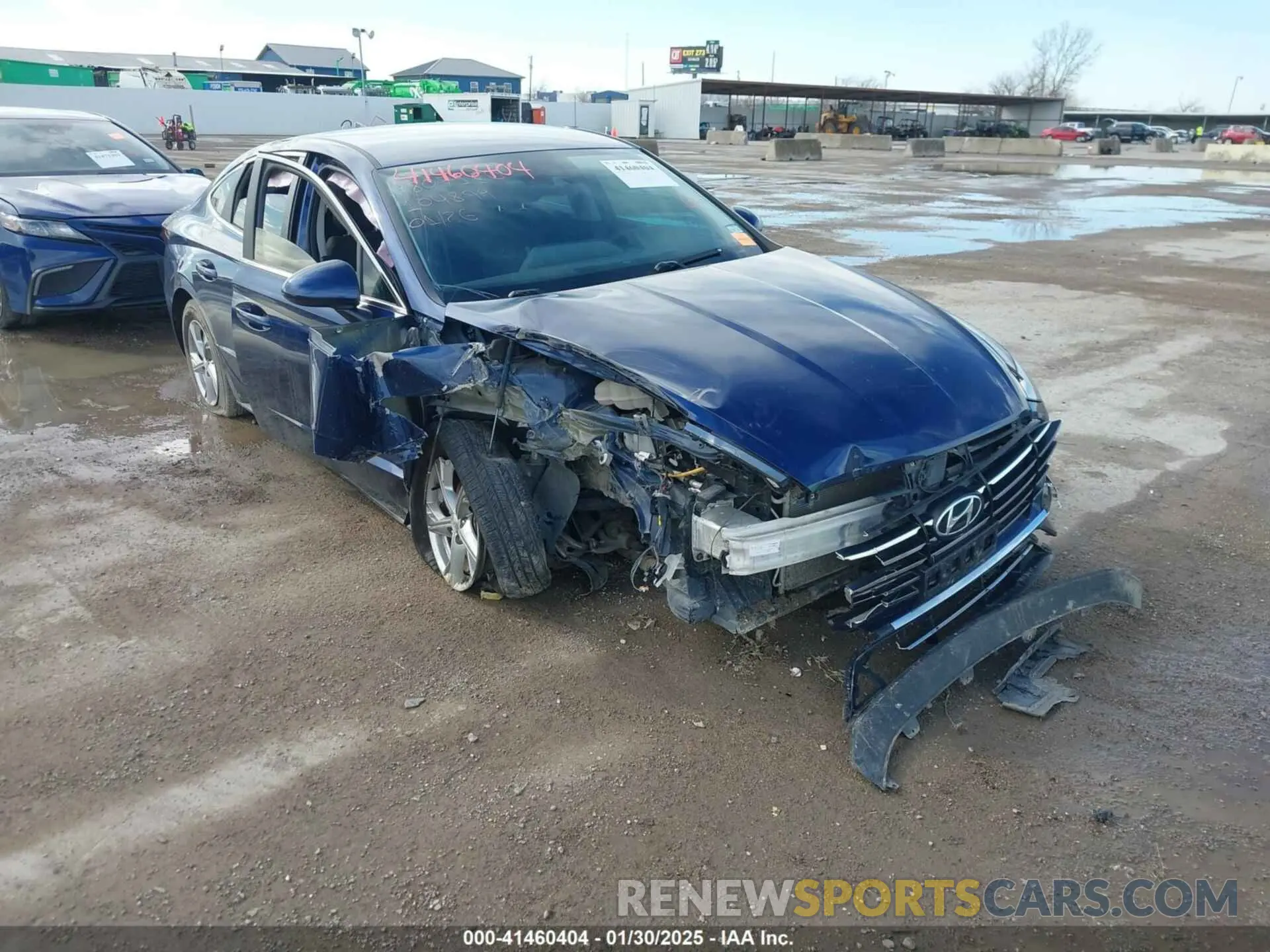 6 Photograph of a damaged car 5NPEG4JA2MH104899 HYUNDAI SONATA 2021