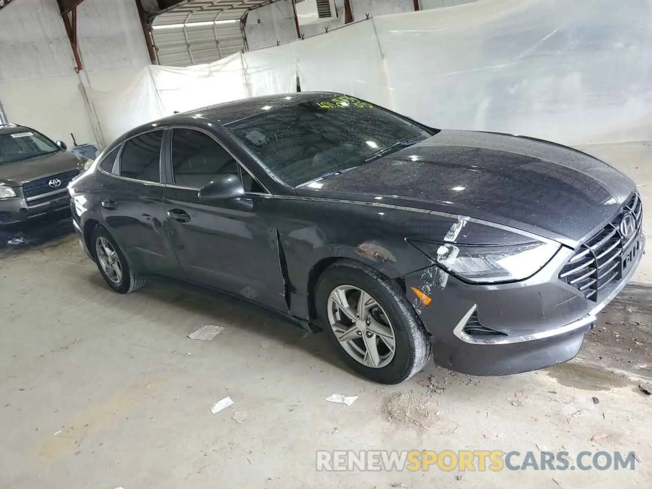 4 Фотография поврежденного автомобиля 5NPEG4JA3MH079852 HYUNDAI SONATA 2021