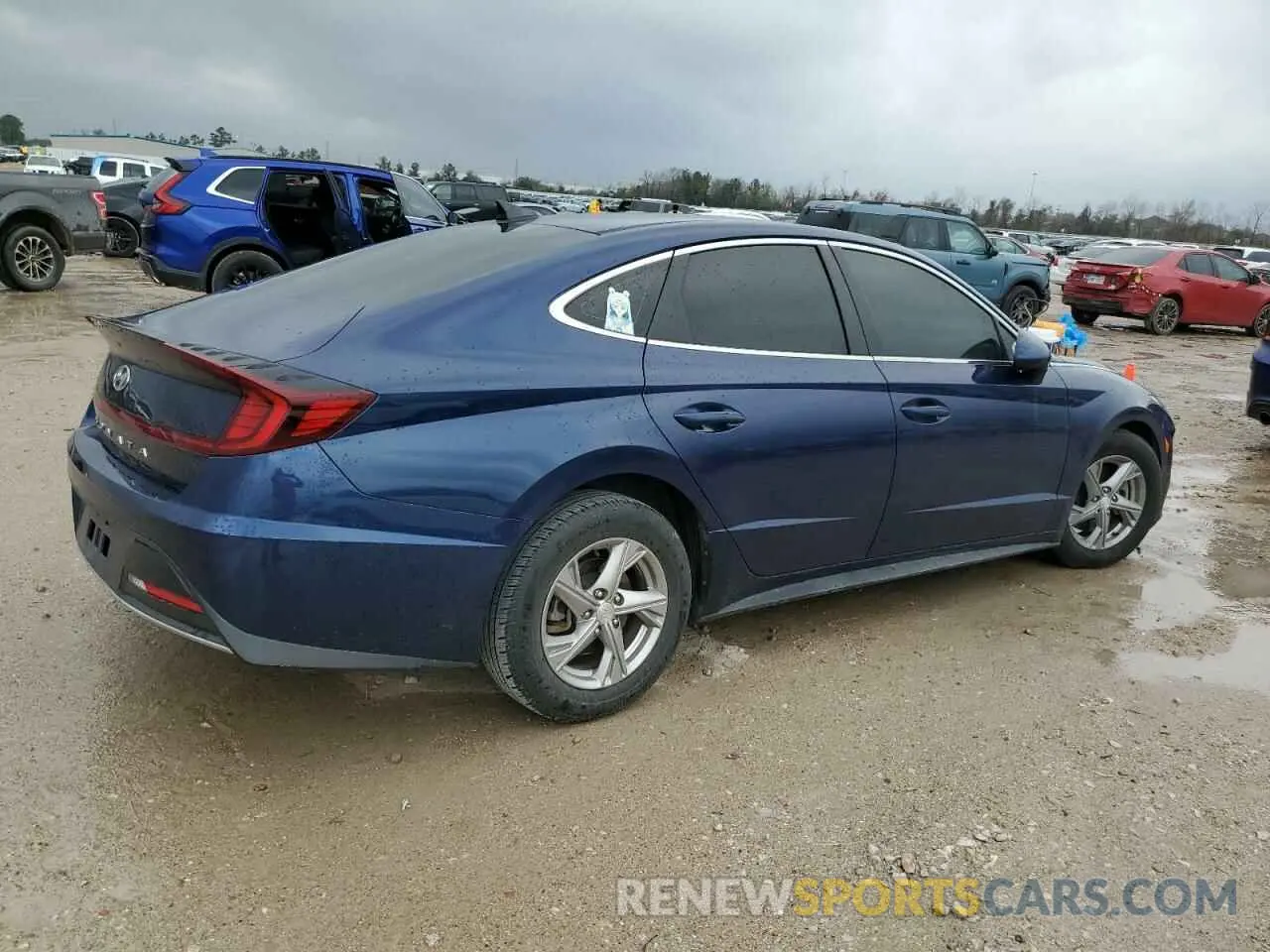 3 Фотография поврежденного автомобиля 5NPEG4JA3MH083657 HYUNDAI SONATA 2021