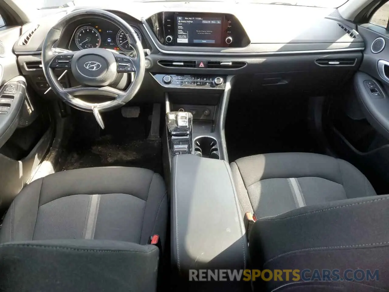 8 Фотография поврежденного автомобиля 5NPEG4JA3MH132422 HYUNDAI SONATA 2021