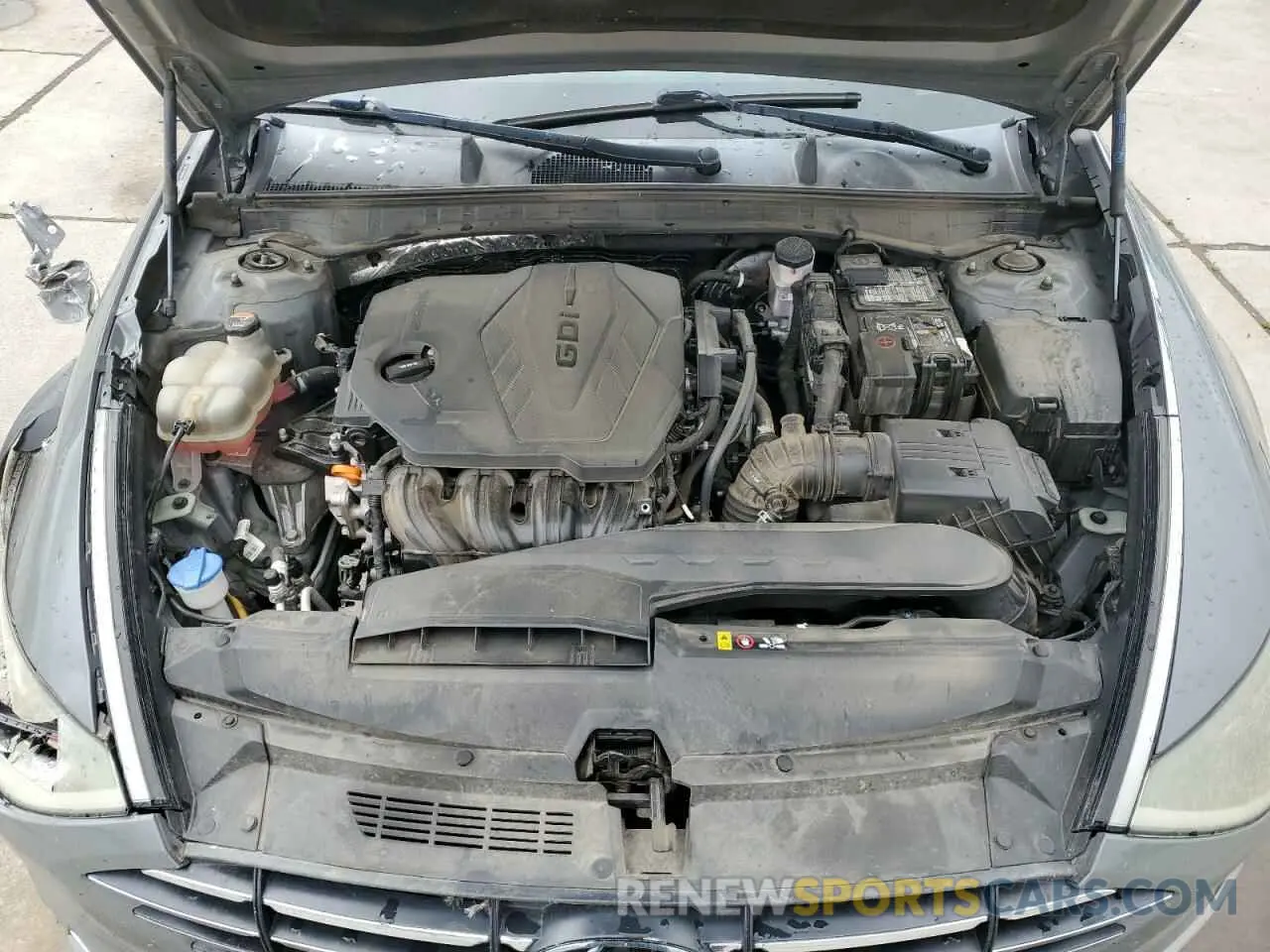 12 Photograph of a damaged car 5NPEG4JA4MH105245 HYUNDAI SONATA 2021