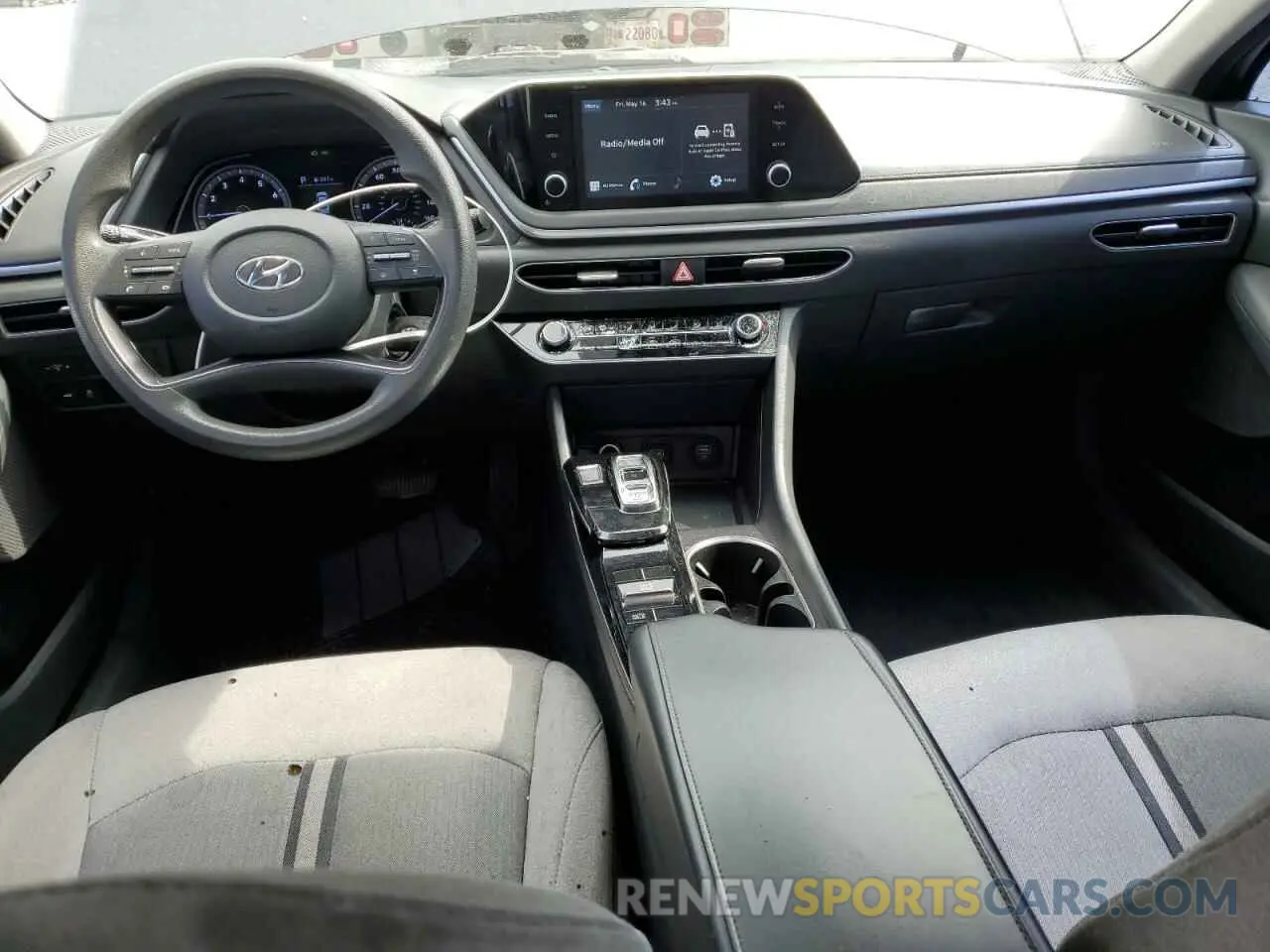 8 Фотография поврежденного автомобиля 5NPEG4JA4MH115726 HYUNDAI SONATA 2021