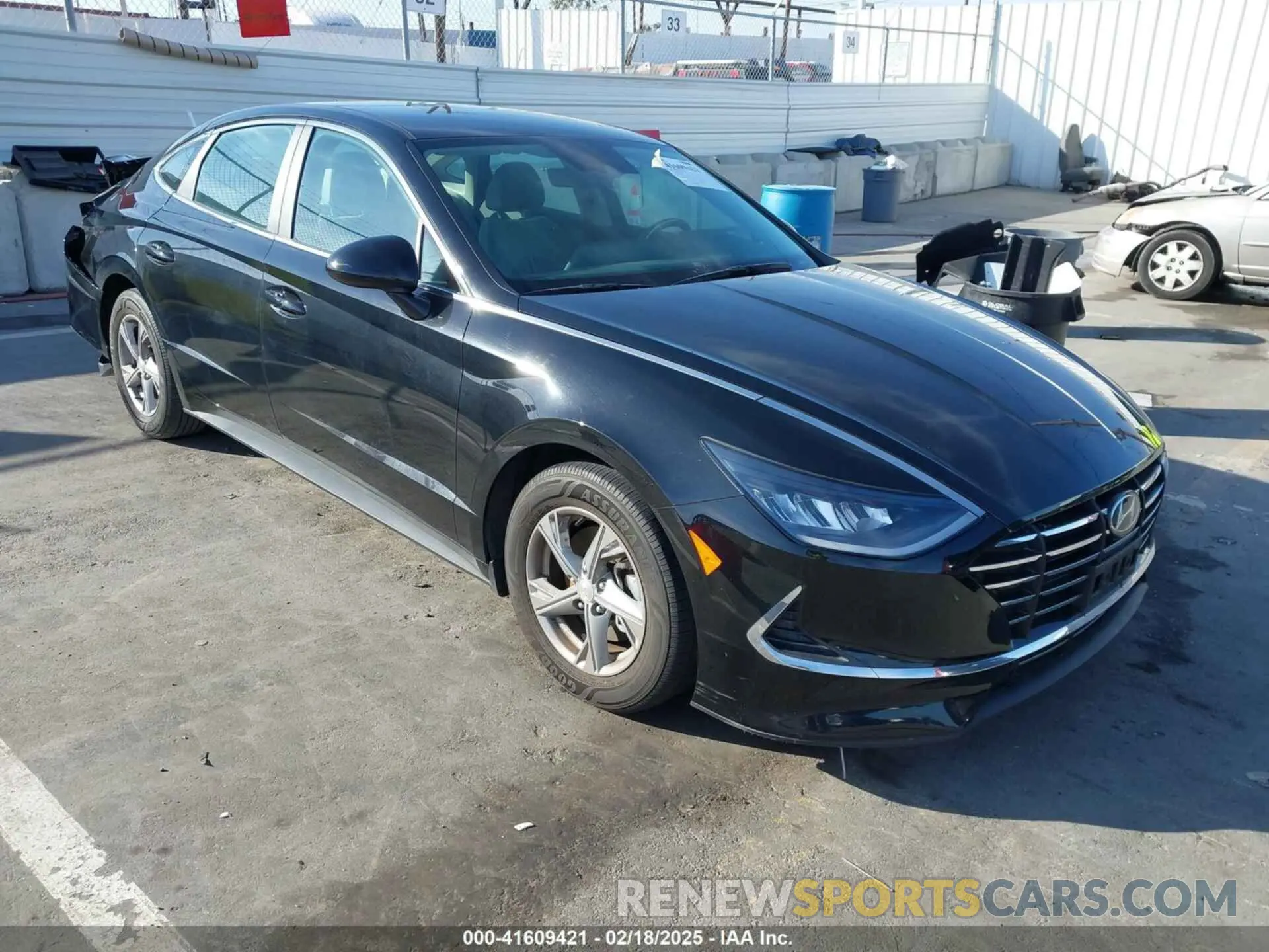 1 Фотография поврежденного автомобиля 5NPEG4JA5MH076175 HYUNDAI SONATA 2021