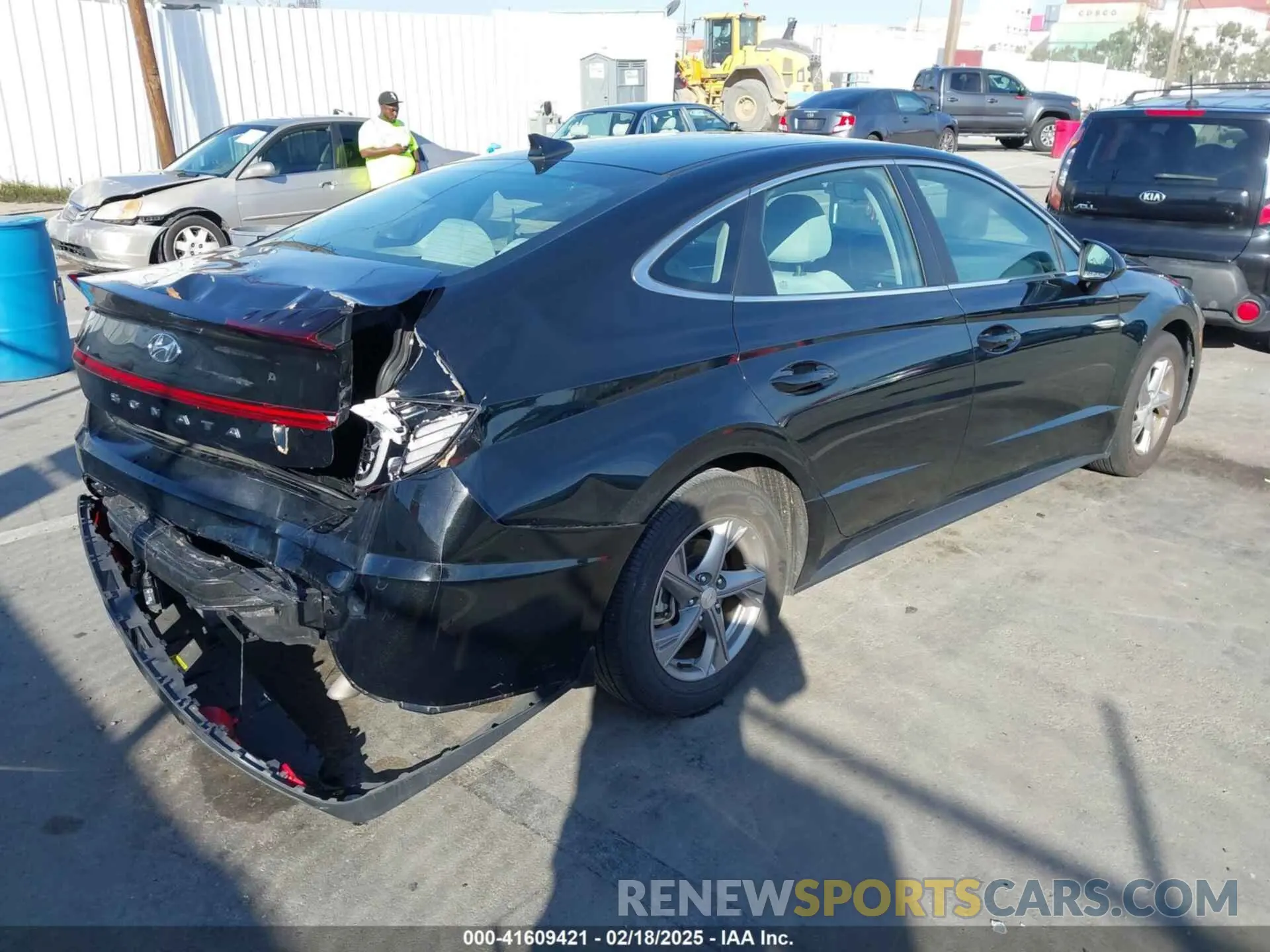 4 Фотография поврежденного автомобиля 5NPEG4JA5MH076175 HYUNDAI SONATA 2021