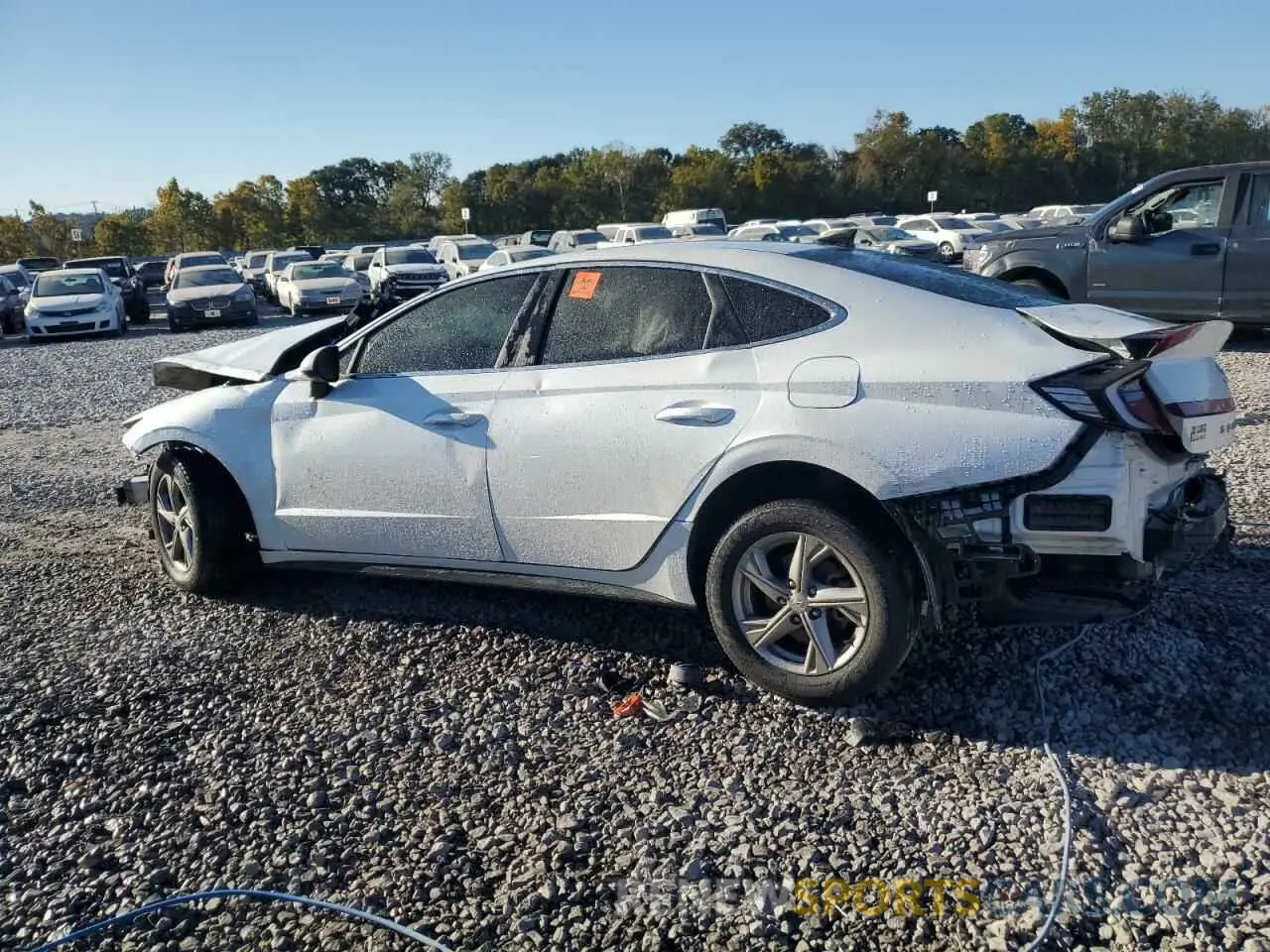 2 Photograph of a damaged car 5NPEG4JA5MH096328 HYUNDAI SONATA 2021