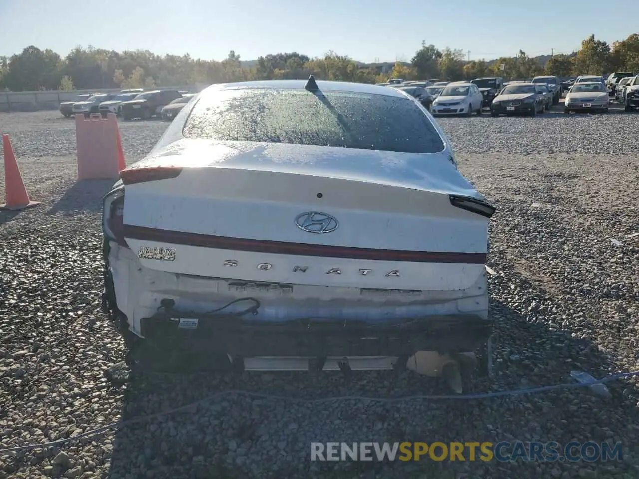6 Photograph of a damaged car 5NPEG4JA5MH096328 HYUNDAI SONATA 2021