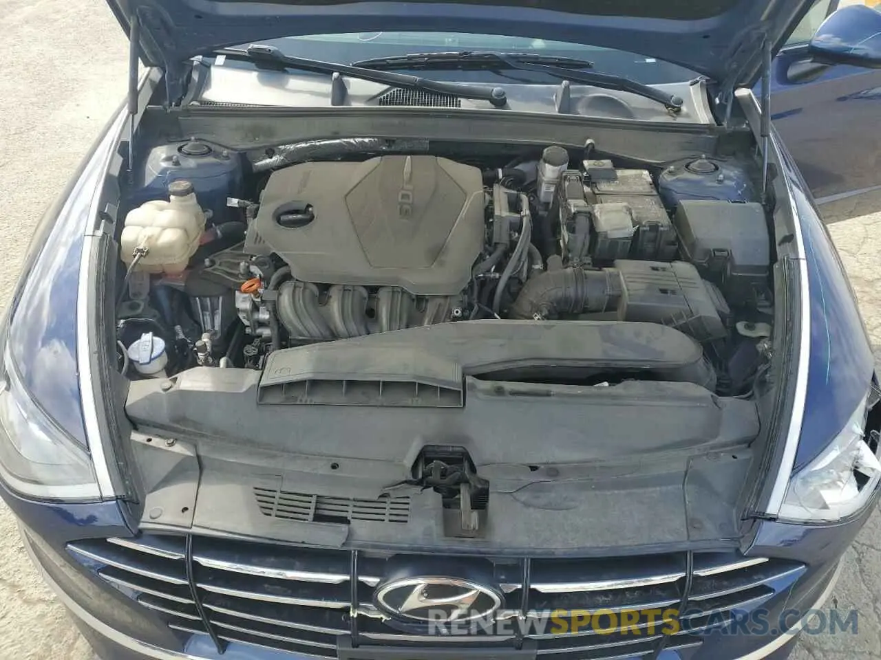 11 Фотография поврежденного автомобиля 5NPEG4JA5MH114746 HYUNDAI SONATA 2021