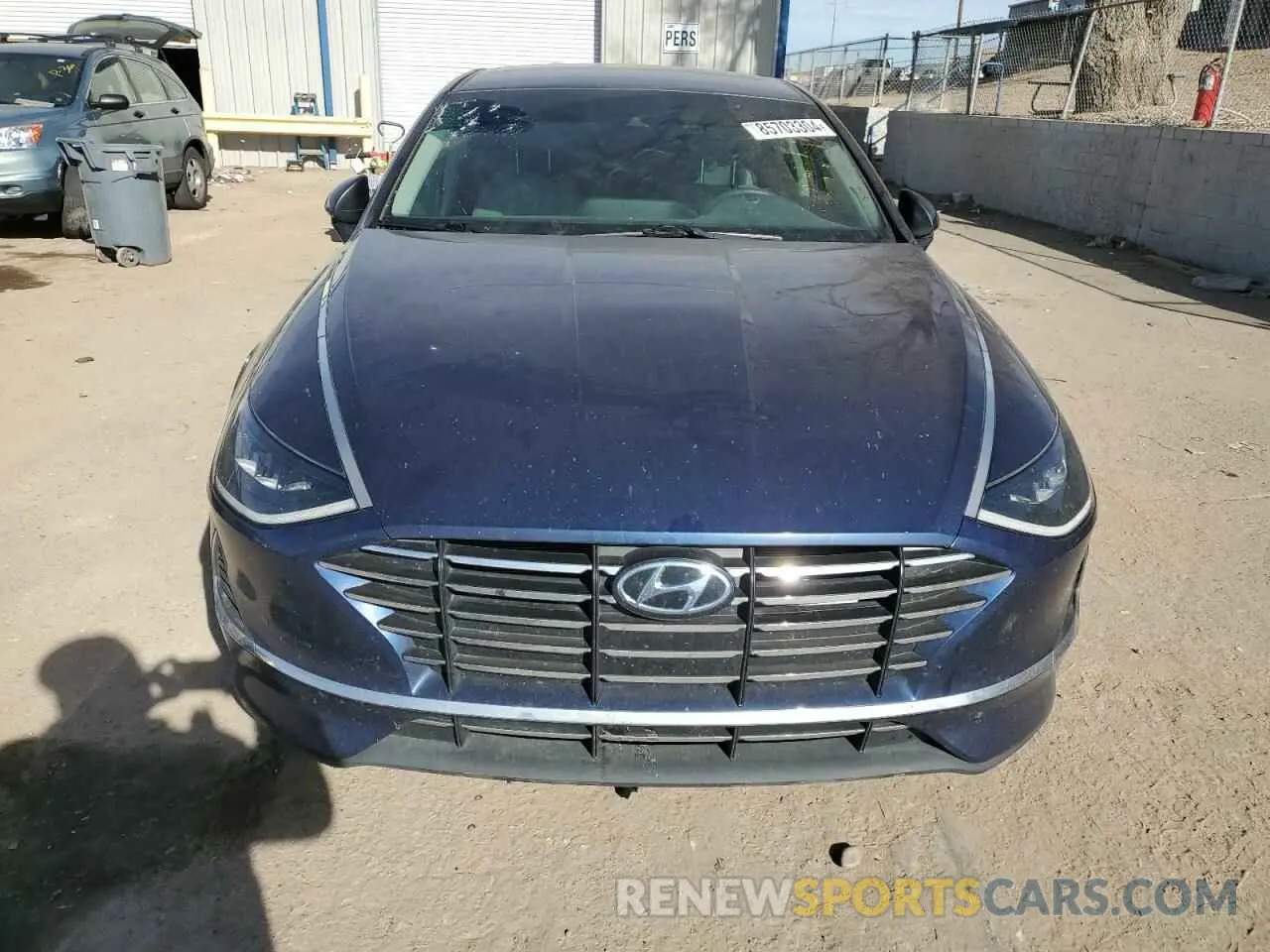 5 Photograph of a damaged car 5NPEG4JA5MH116402 HYUNDAI SONATA 2021