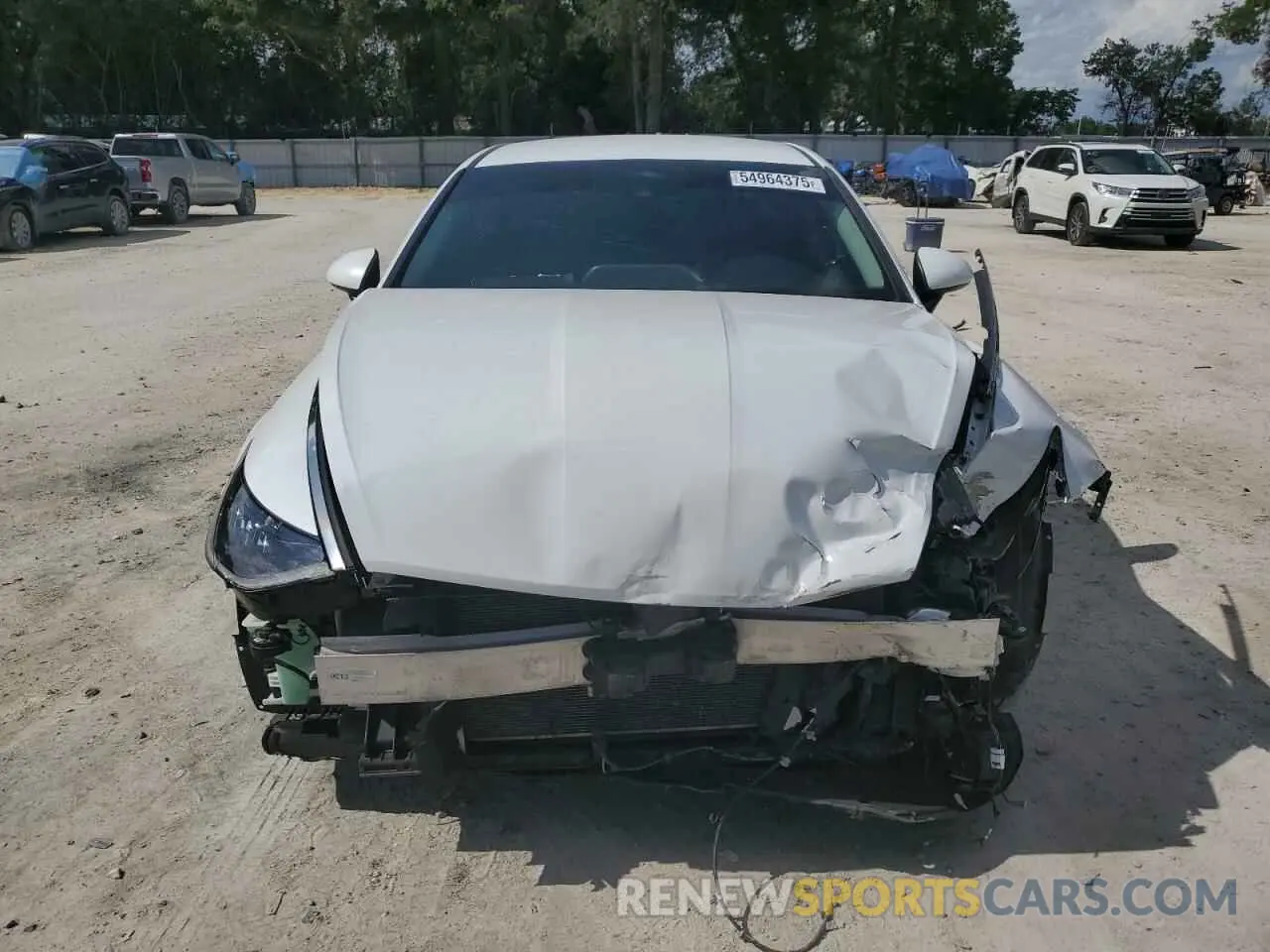 5 Photograph of a damaged car 5NPEG4JA6MH071566 HYUNDAI SONATA 2021