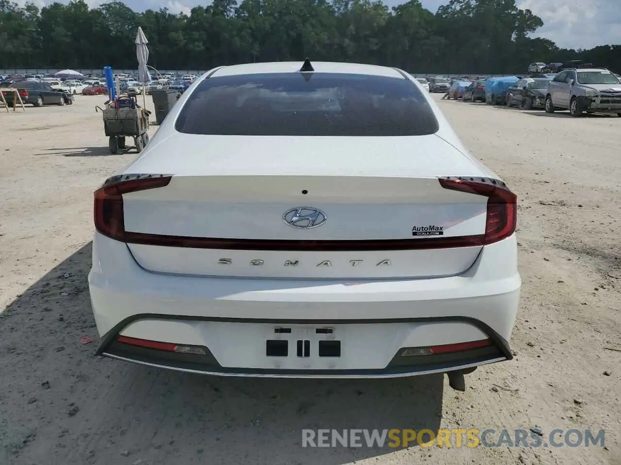 6 Photograph of a damaged car 5NPEG4JA6MH071566 HYUNDAI SONATA 2021