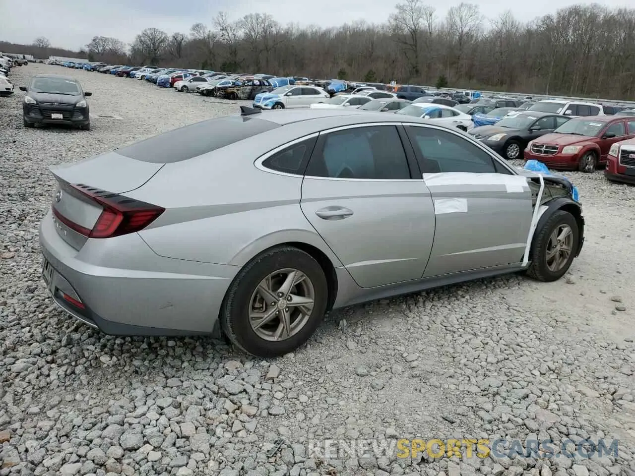 3 Фотография поврежденного автомобиля 5NPEG4JA6MH109393 HYUNDAI SONATA 2021