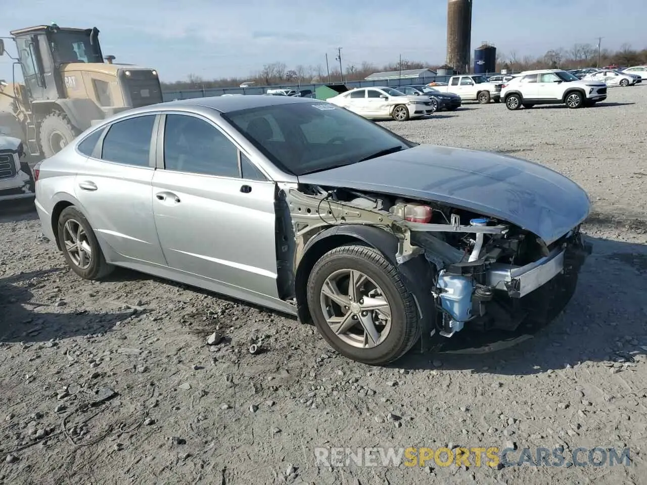 4 Фотография поврежденного автомобиля 5NPEG4JA6MH109393 HYUNDAI SONATA 2021