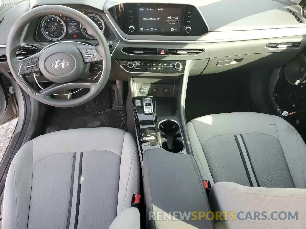 8 Фотография поврежденного автомобиля 5NPEG4JA6MH109393 HYUNDAI SONATA 2021