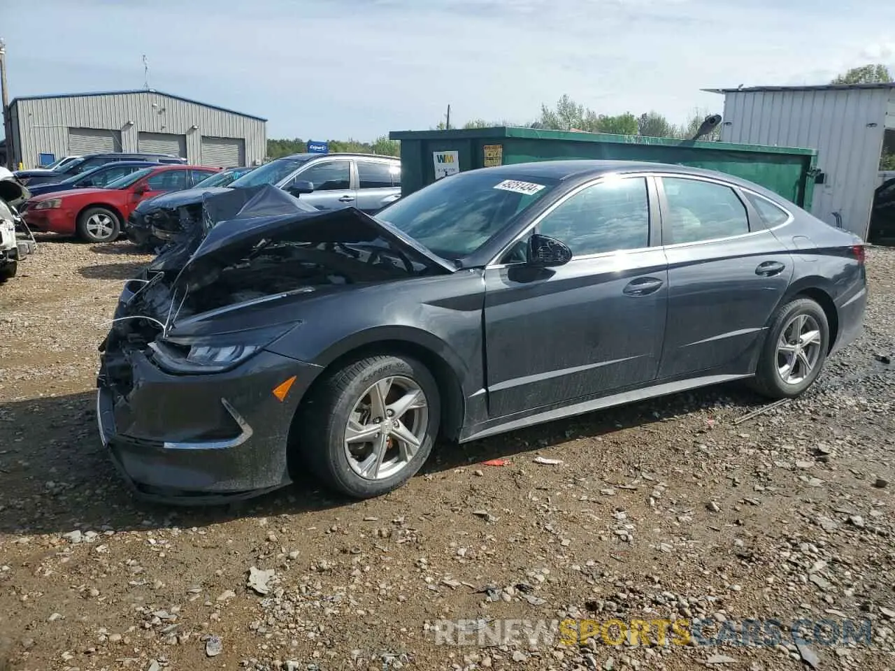 1 Фотография поврежденного автомобиля 5NPEG4JA6MH115226 HYUNDAI SONATA 2021