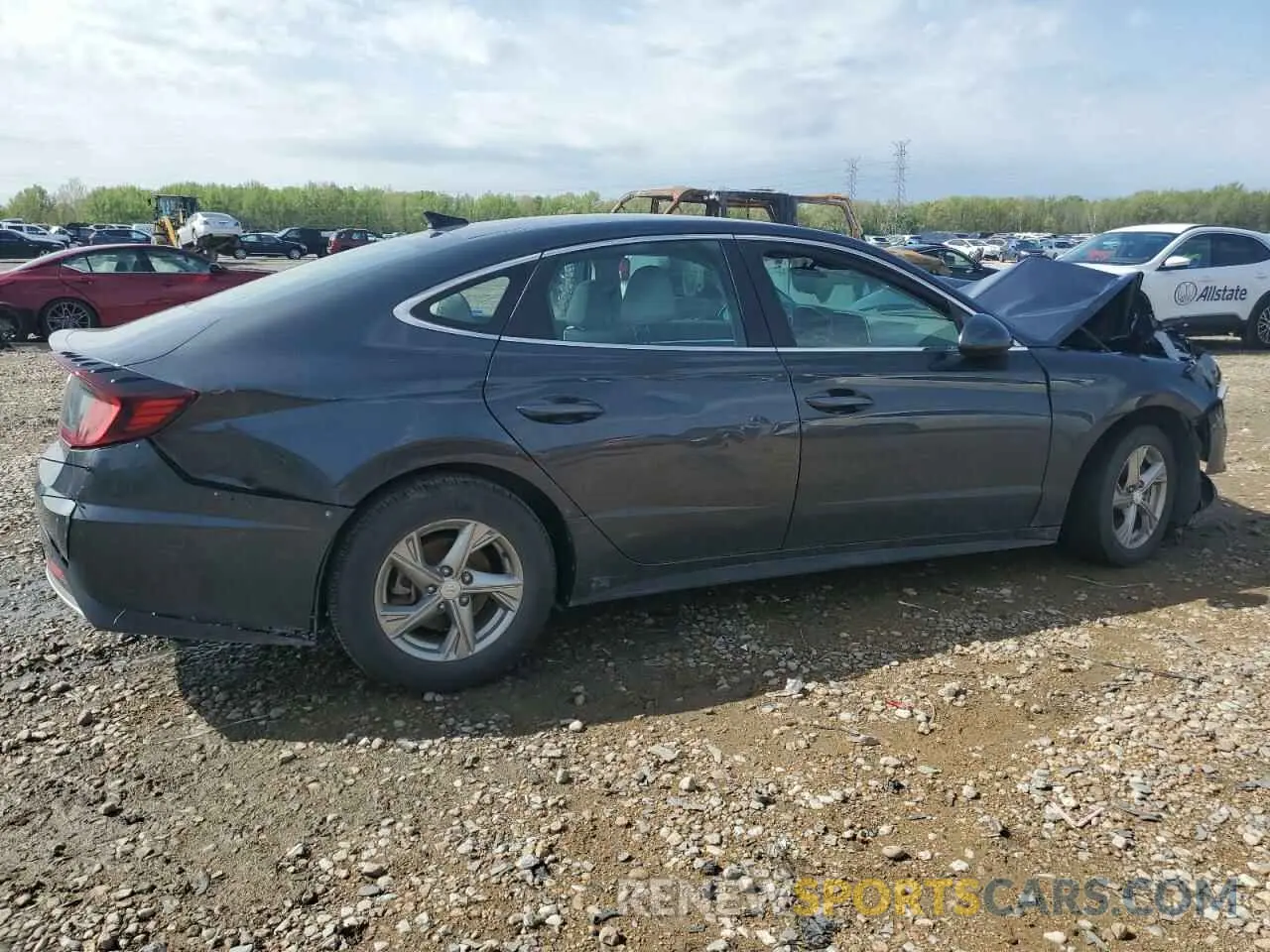 3 Фотография поврежденного автомобиля 5NPEG4JA6MH115226 HYUNDAI SONATA 2021