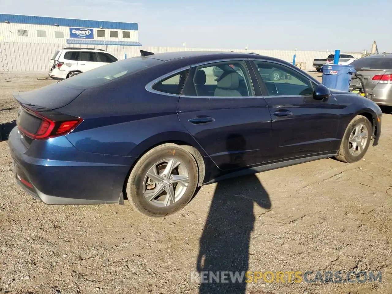 3 Photograph of a damaged car 5NPEG4JA6MH118319 HYUNDAI SONATA 2021