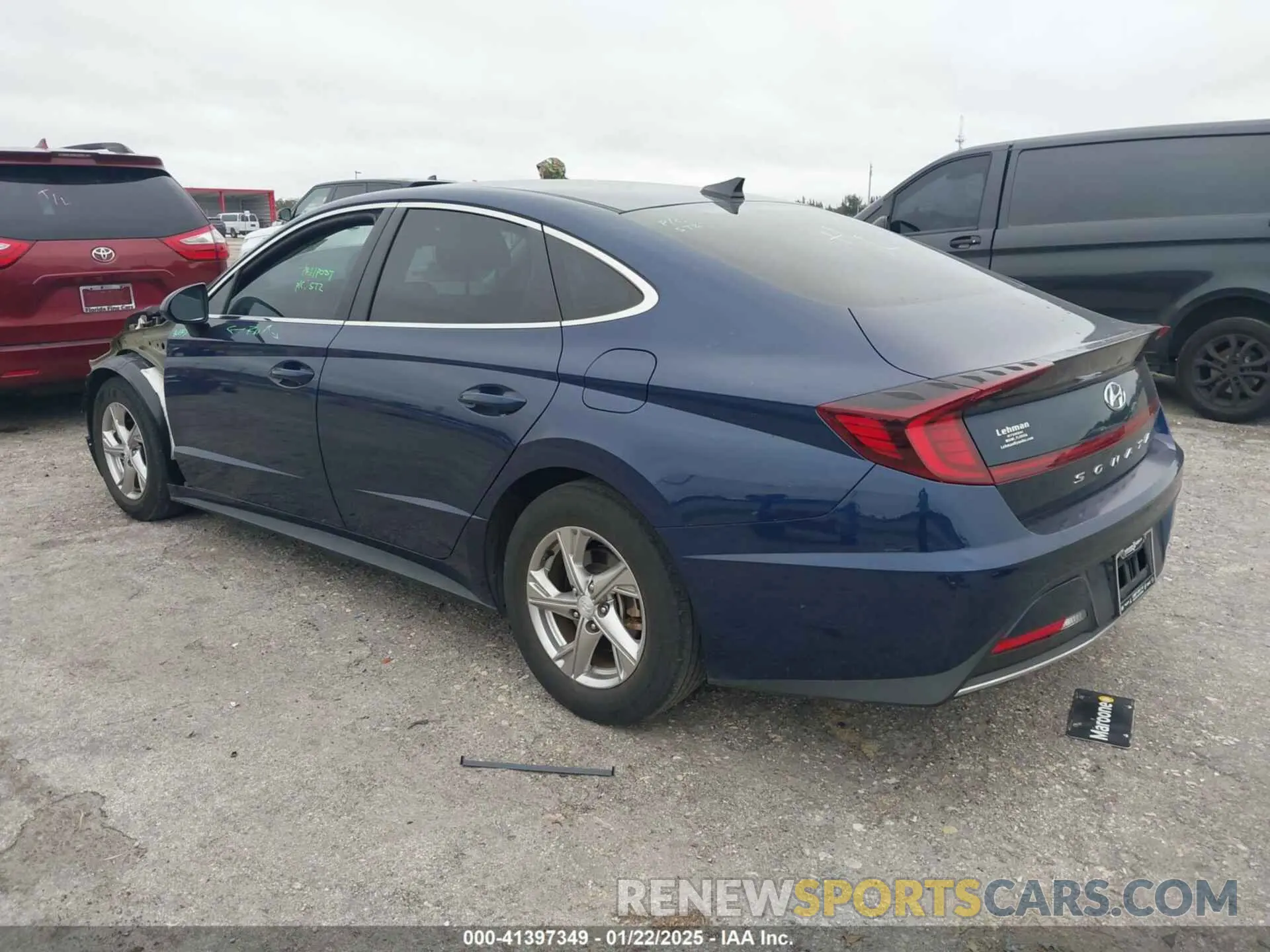 3 Photograph of a damaged car 5NPEG4JA6MH130003 HYUNDAI SONATA 2021