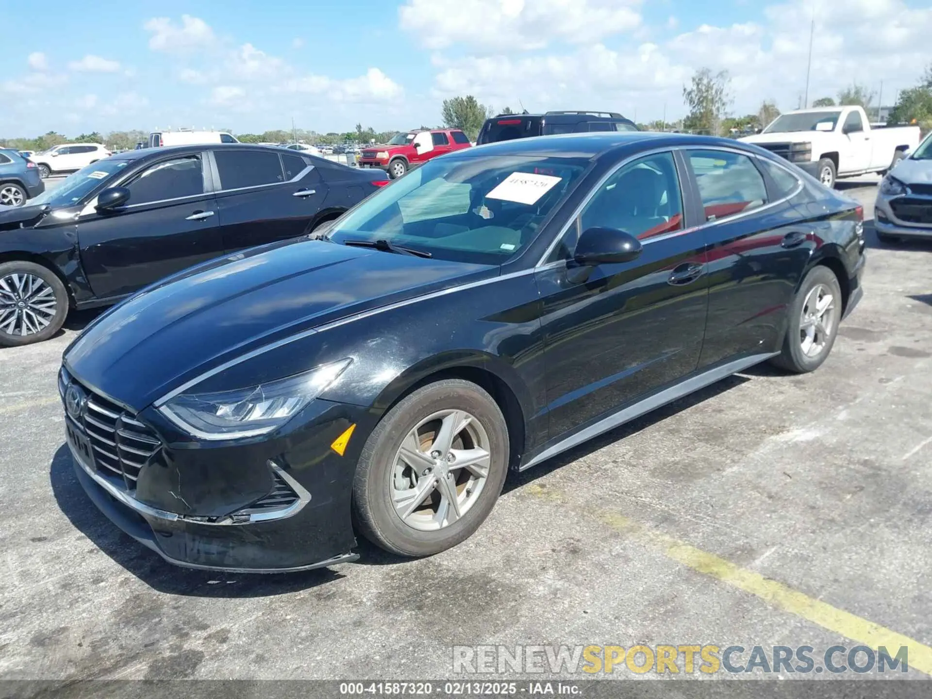 2 Фотография поврежденного автомобиля 5NPEG4JA7MH065369 HYUNDAI SONATA 2021