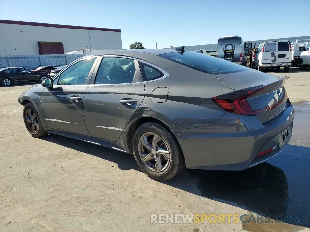 2 Photograph of a damaged car 5NPEG4JA7MH095102 HYUNDAI SONATA 2021