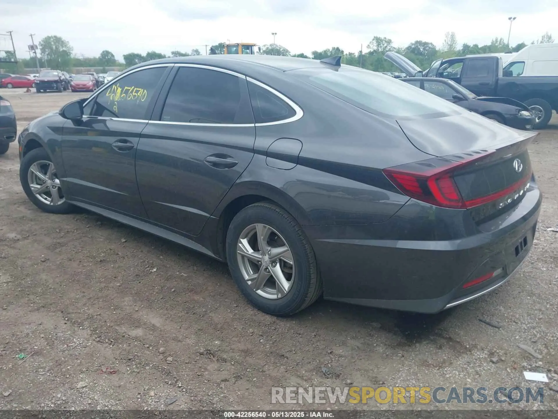 3 Фотография поврежденного автомобиля 5NPEG4JA7MH116370 HYUNDAI SONATA 2021