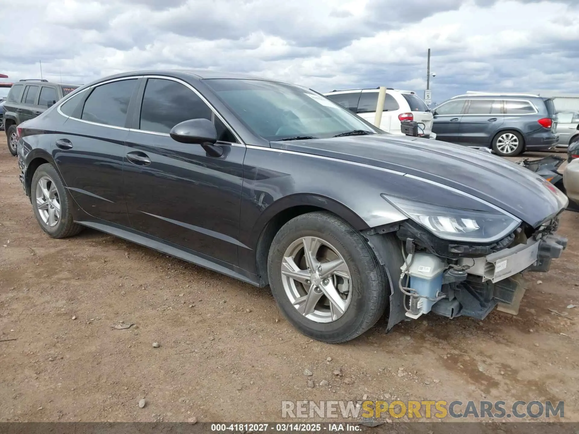 1 Фотография поврежденного автомобиля 5NPEG4JA9MH069018 HYUNDAI SONATA 2021