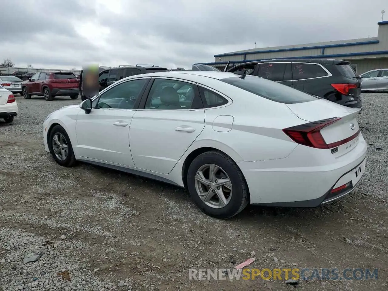 2 Photograph of a damaged car 5NPEG4JA9MH069598 HYUNDAI SONATA 2021